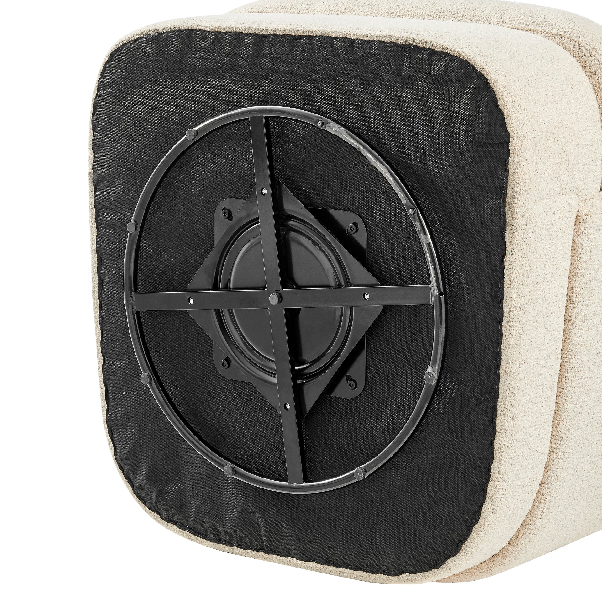 Hurley Fabric Swivel Accent Chair - What A Room