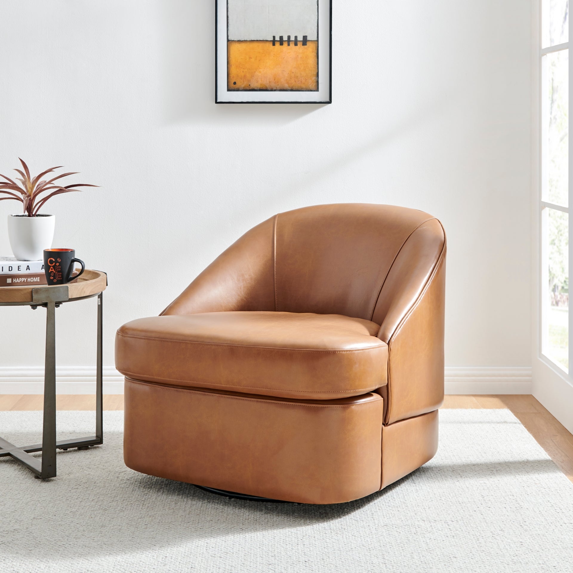 Hurley  Swivel Accent Chair - What A Room
