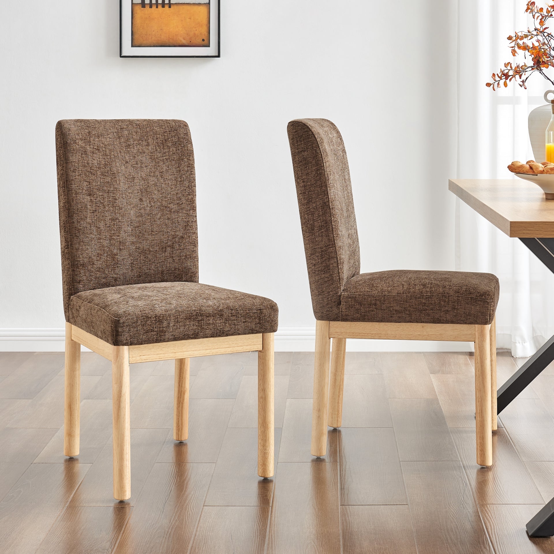Bloomfield  Fabric High-Back Dining Side Chair (Set of 2) - What A Room