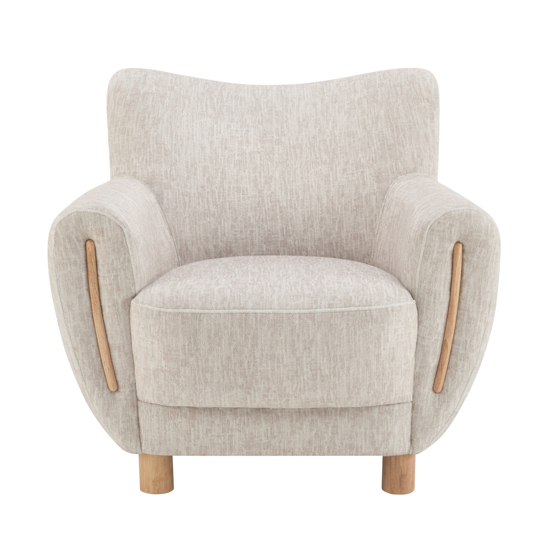 Bellamy  Fabric Accent Arm Chair - What A Room