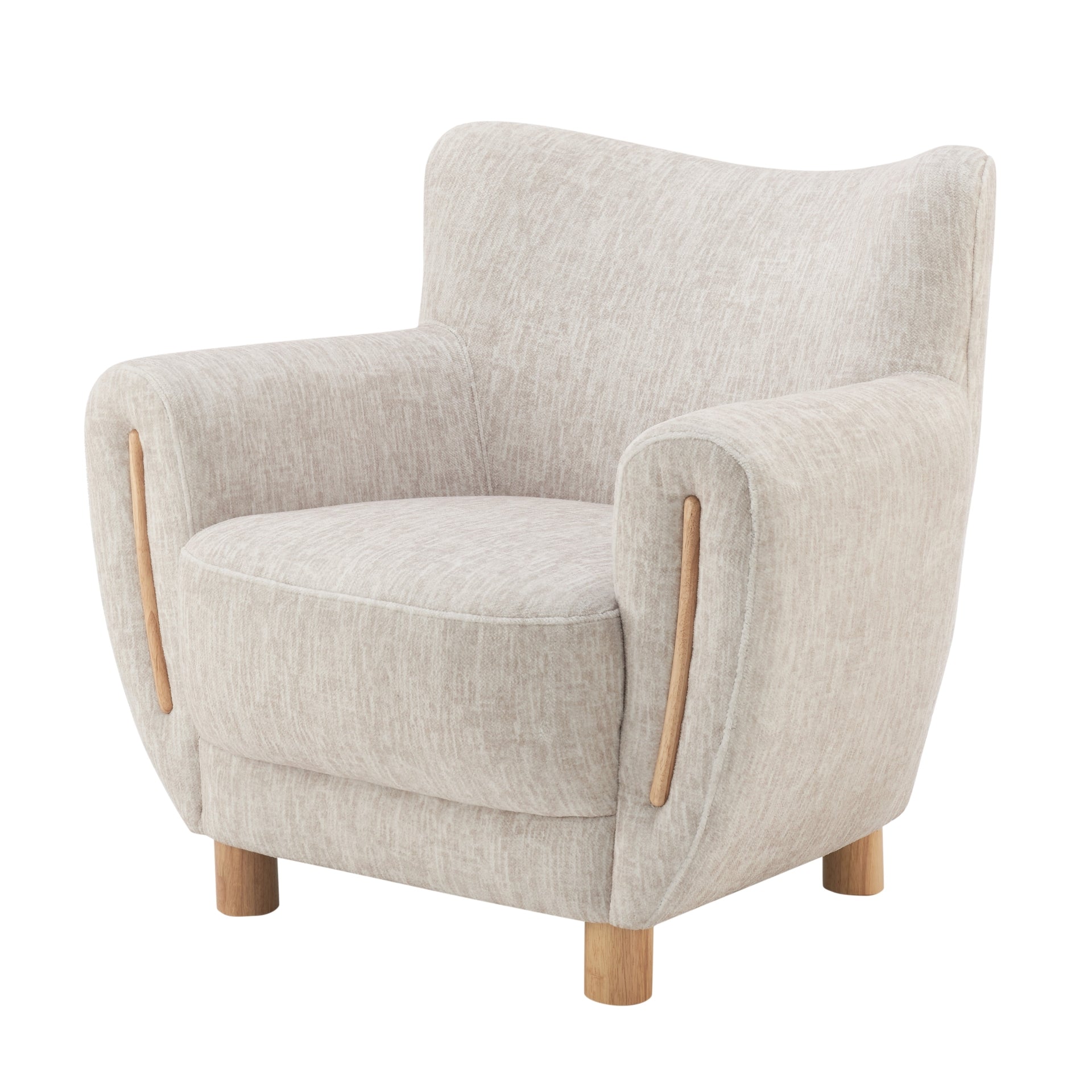 Bellamy  Fabric Accent Arm Chair - What A Room