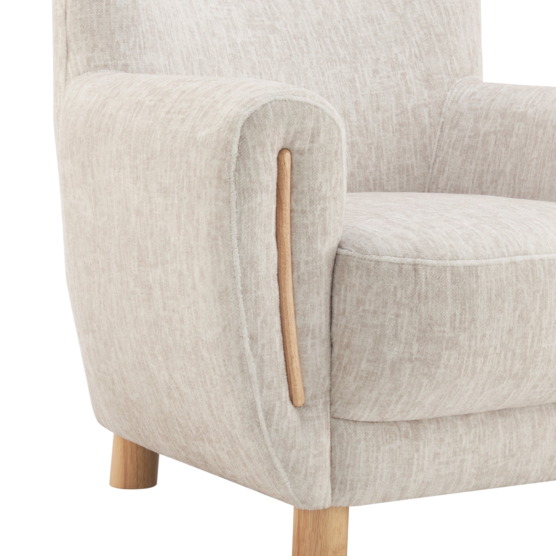 Bellamy  Fabric Accent Arm Chair - What A Room