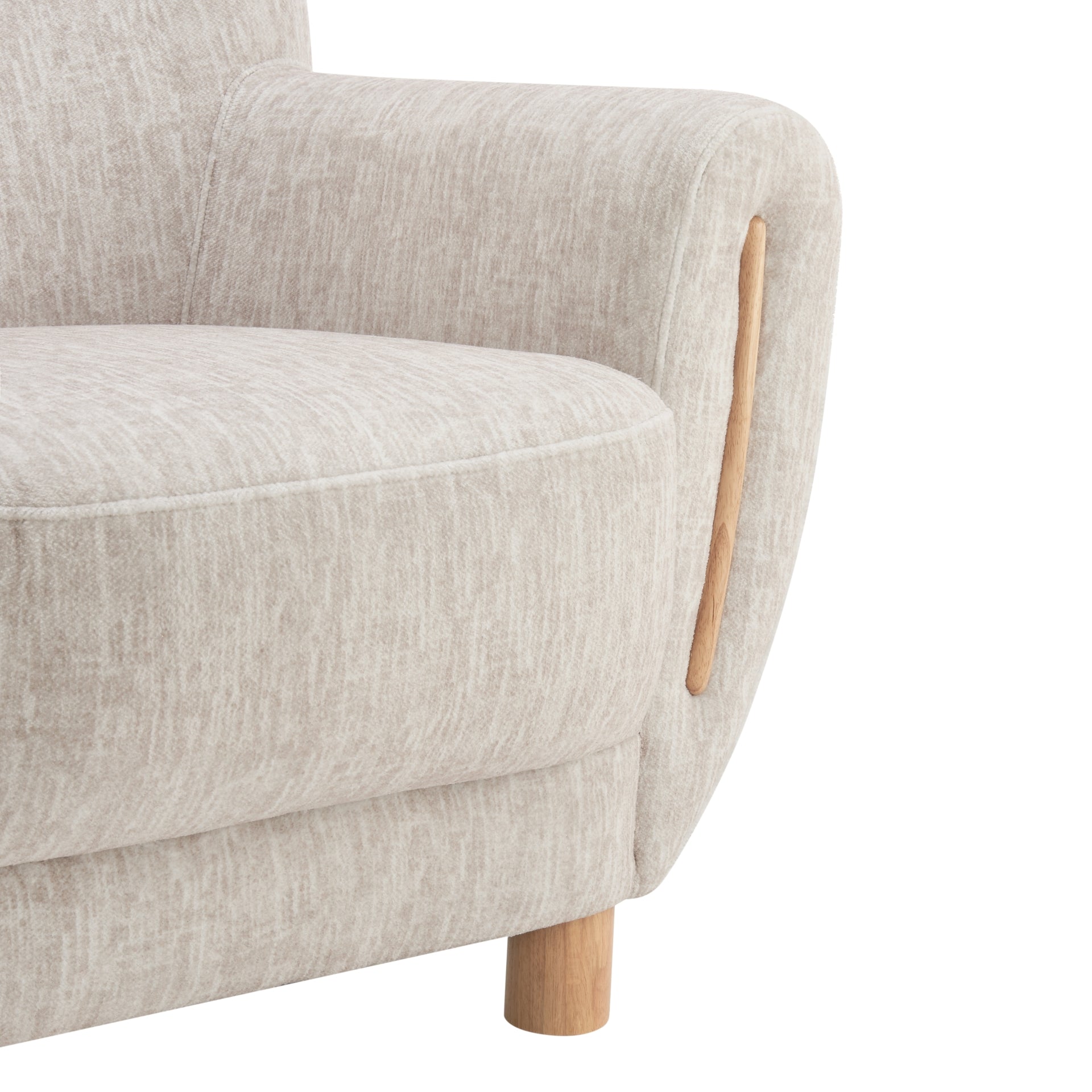 Bellamy  Fabric Accent Arm Chair - What A Room