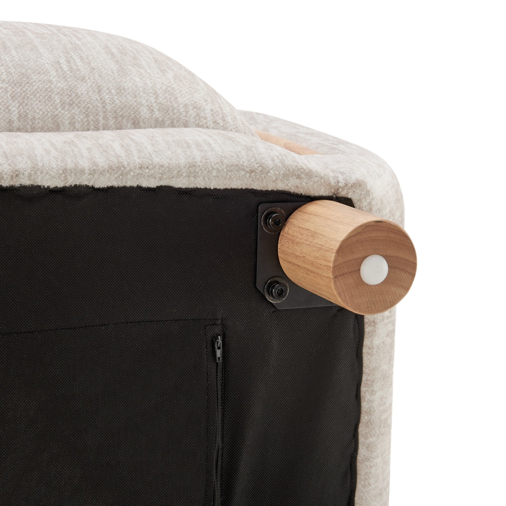 Bellamy  Fabric Accent Arm Chair - What A Room