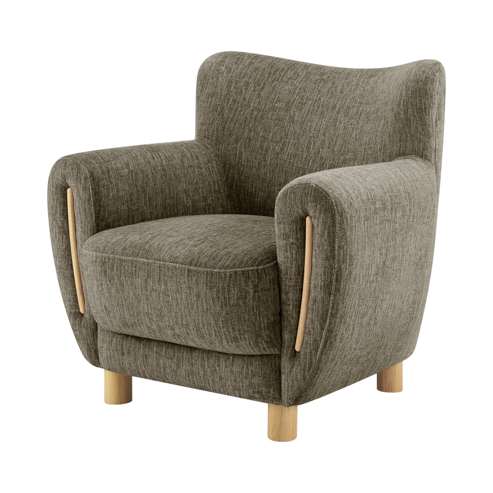 Bellamy  Fabric Accent Arm Chair - What A Room