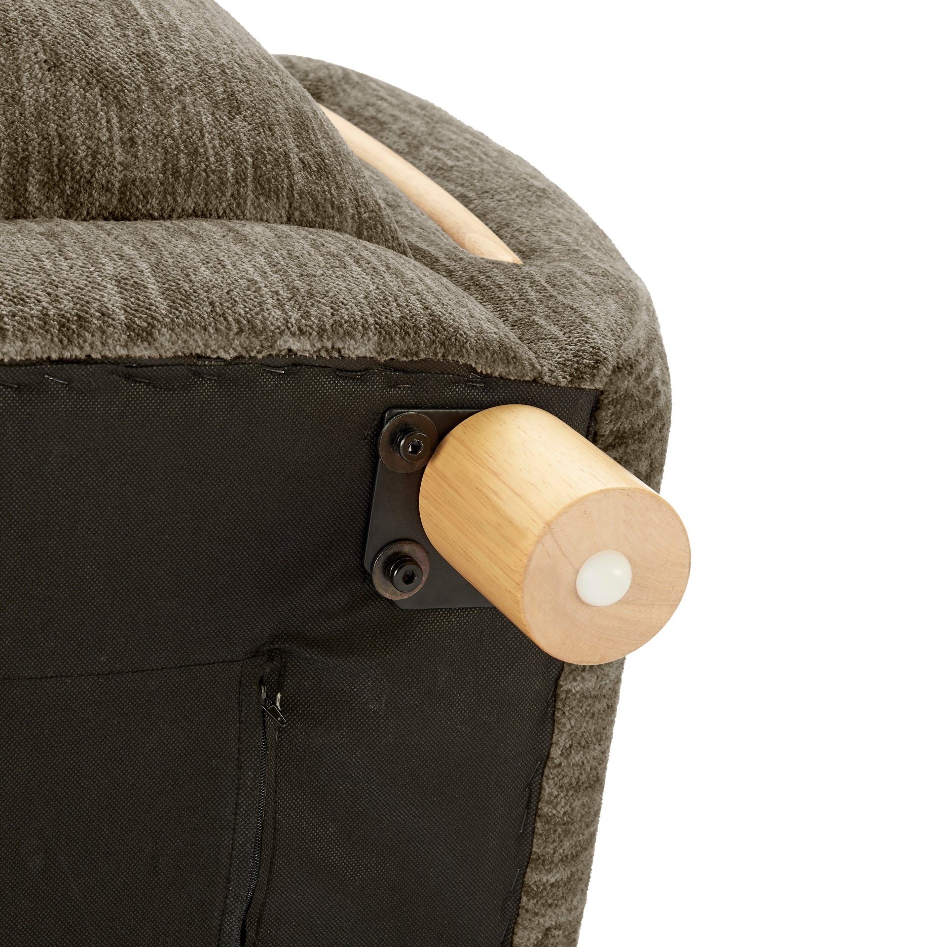 Bellamy  Fabric Accent Arm Chair - What A Room