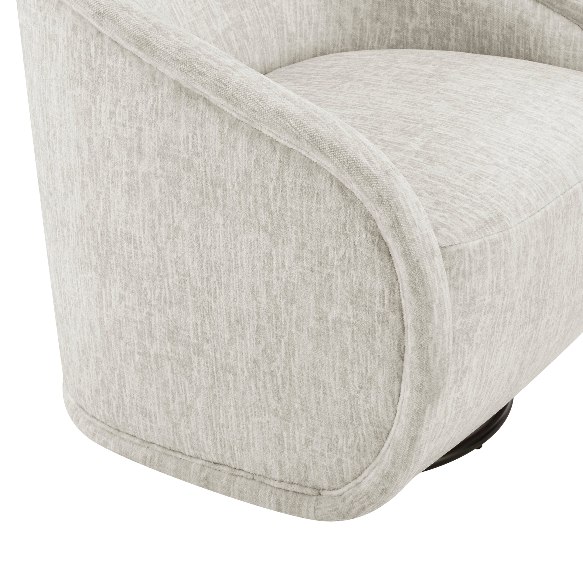 Margareth Fabric Swivel Accent Arm Chair - What A Room