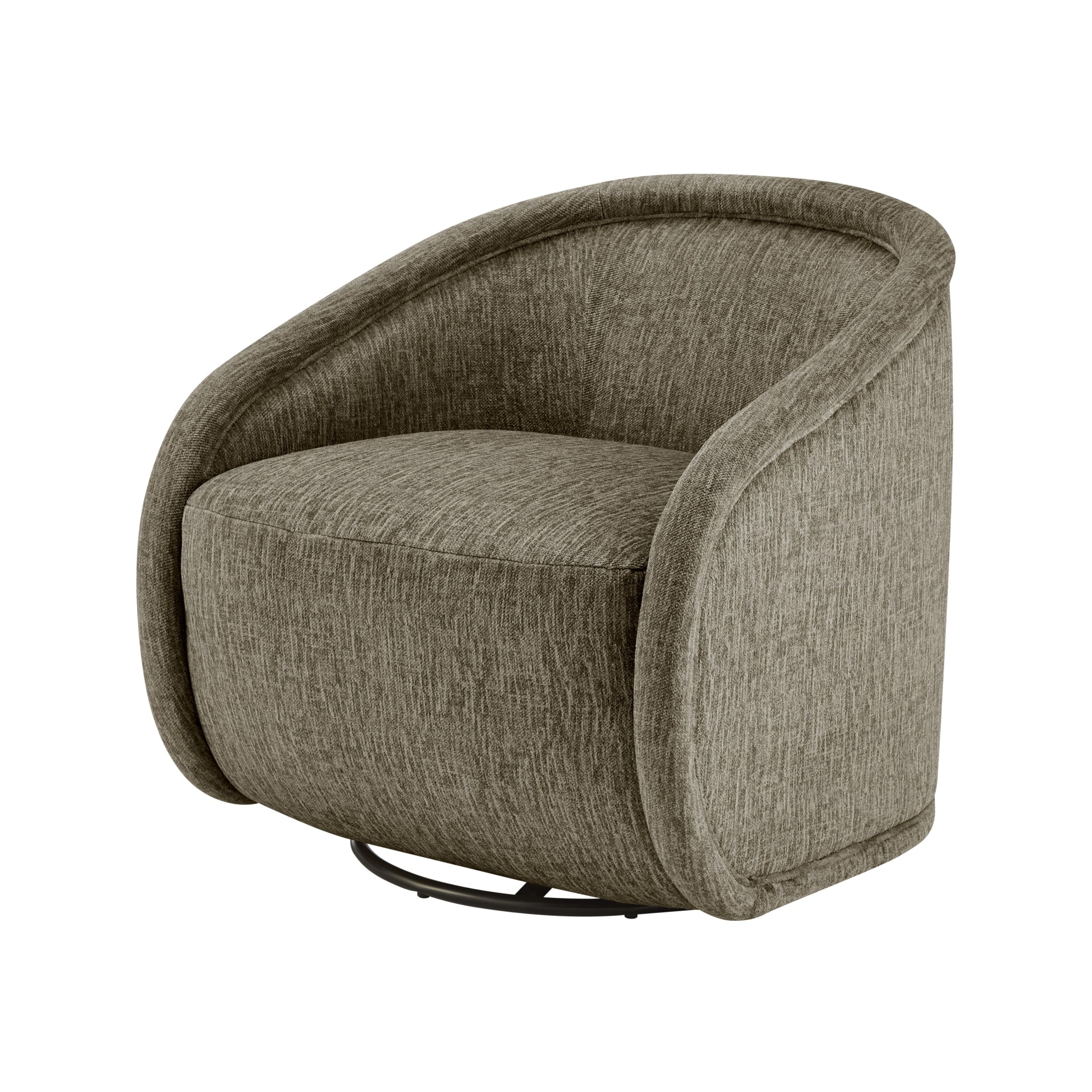 Margareth Fabric Swivel Accent Arm Chair - What A Room