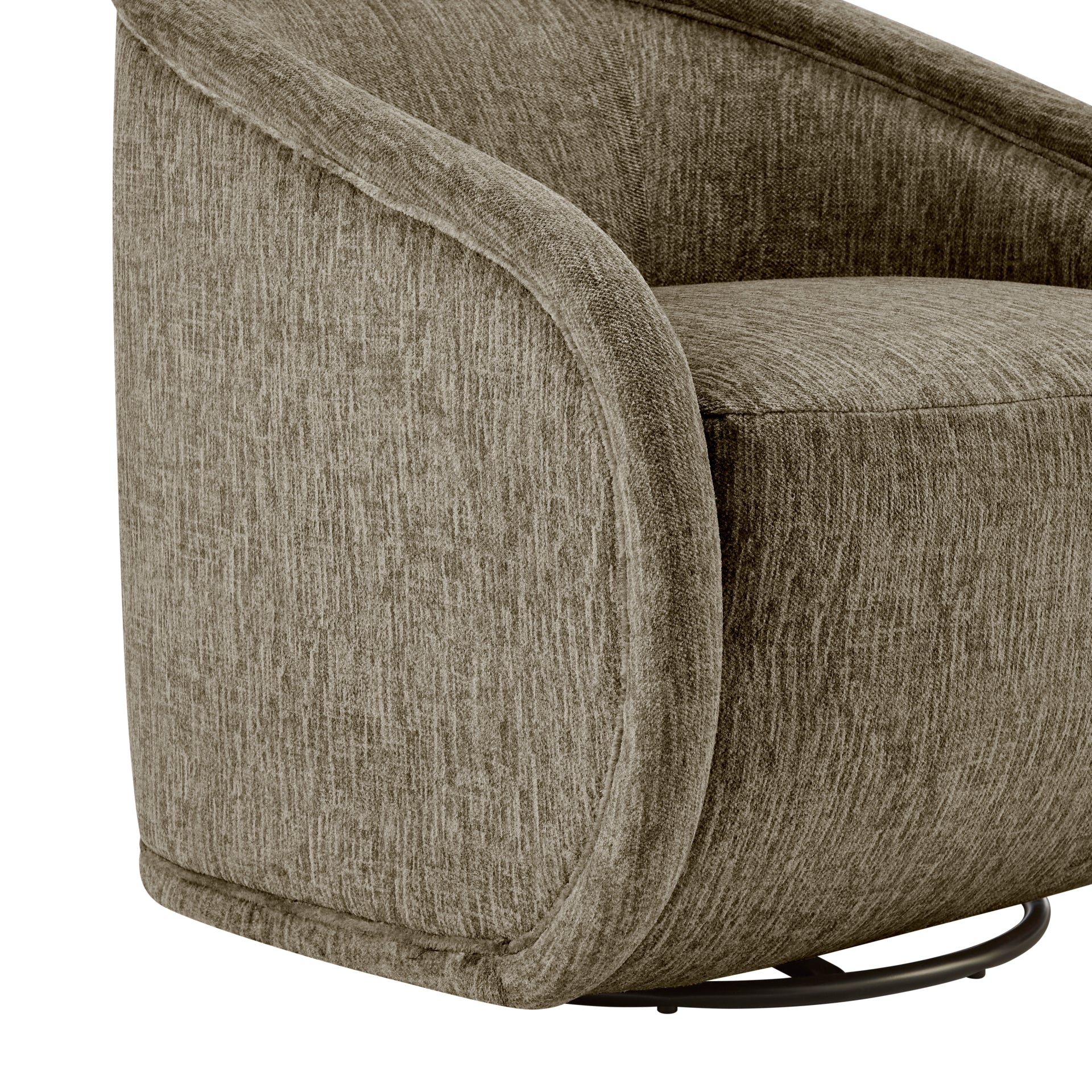 Margareth Fabric Swivel Accent Arm Chair - What A Room