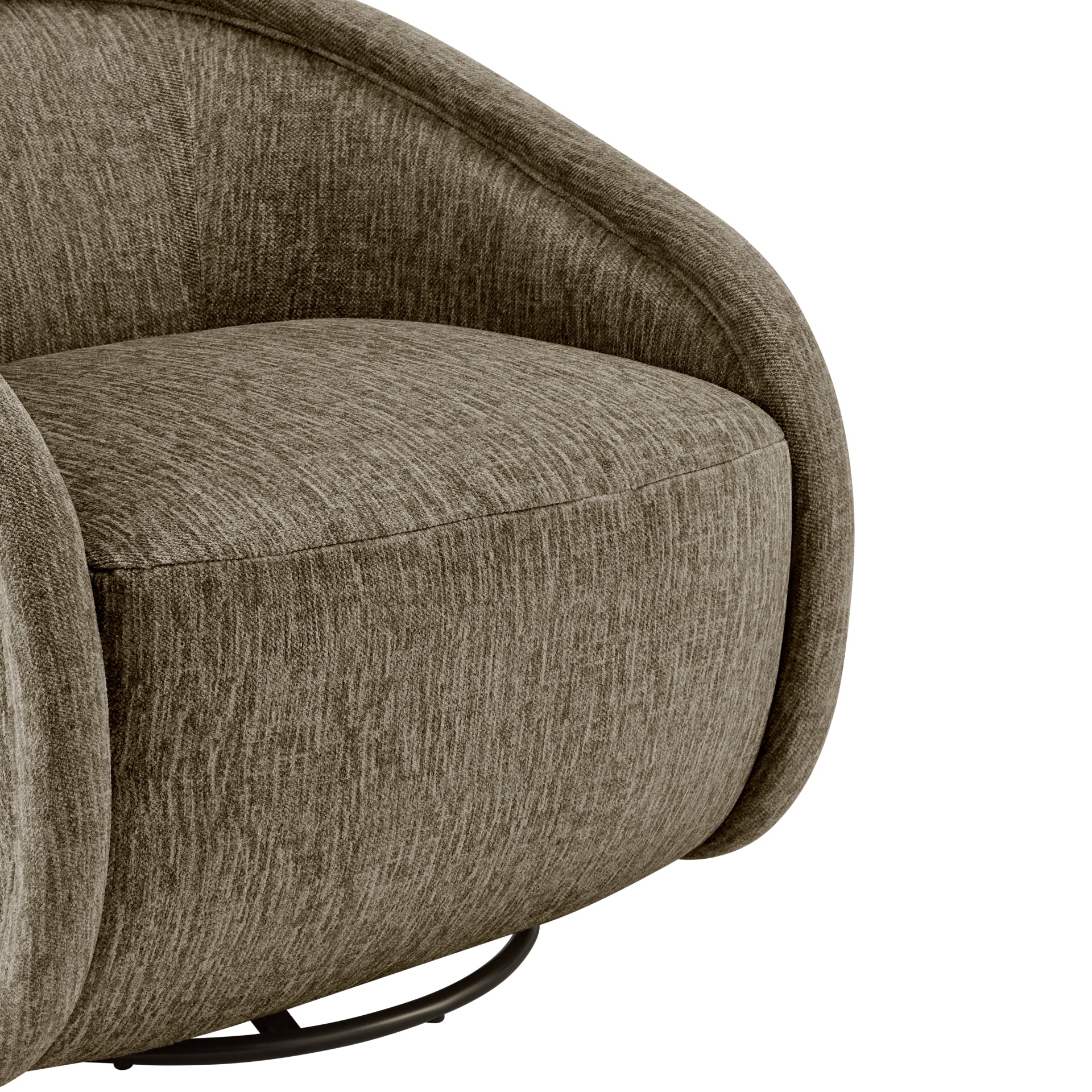Margareth Fabric Swivel Accent Arm Chair - What A Room