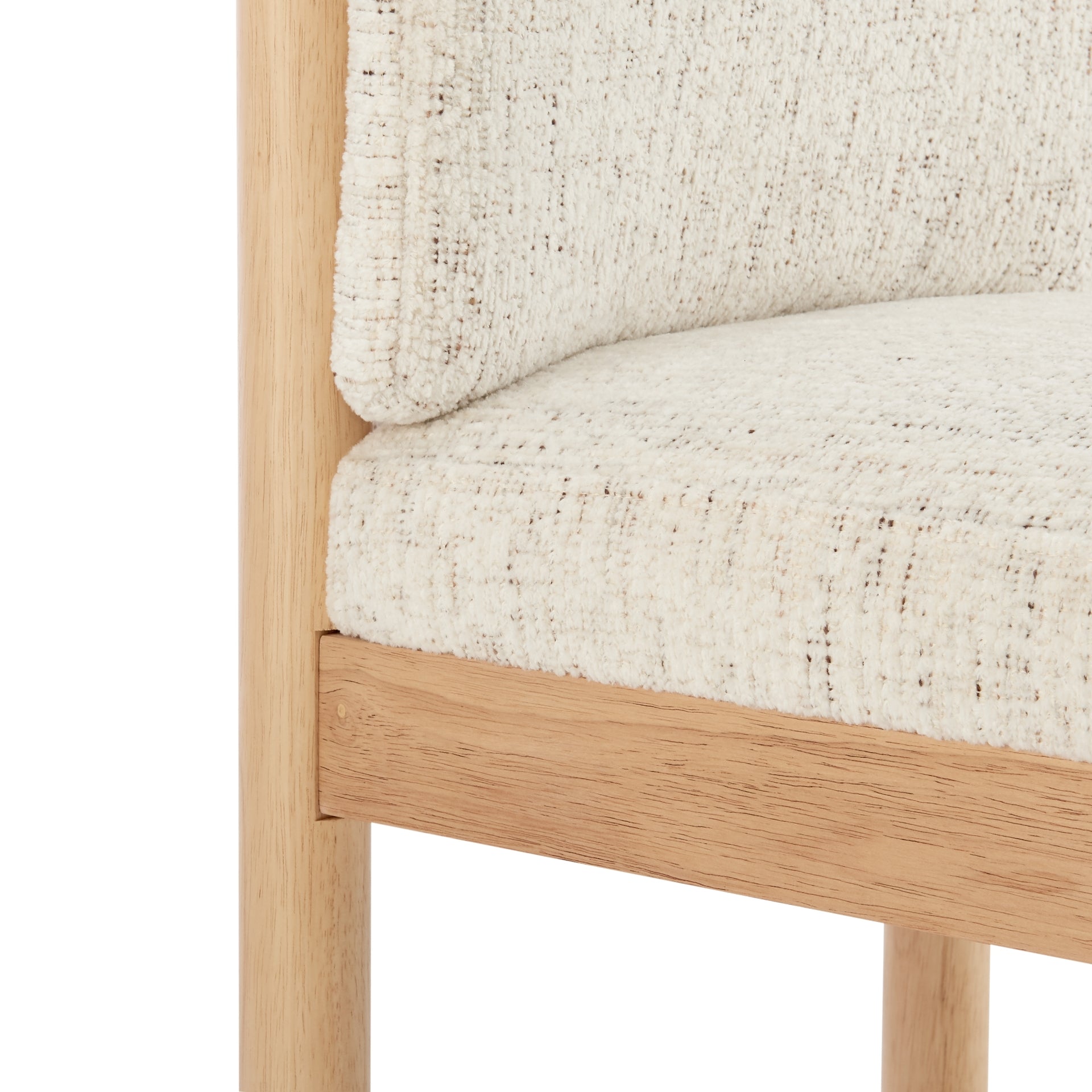 Melvin  Fabric Dining Side Chair (Set of 2) - What A Room