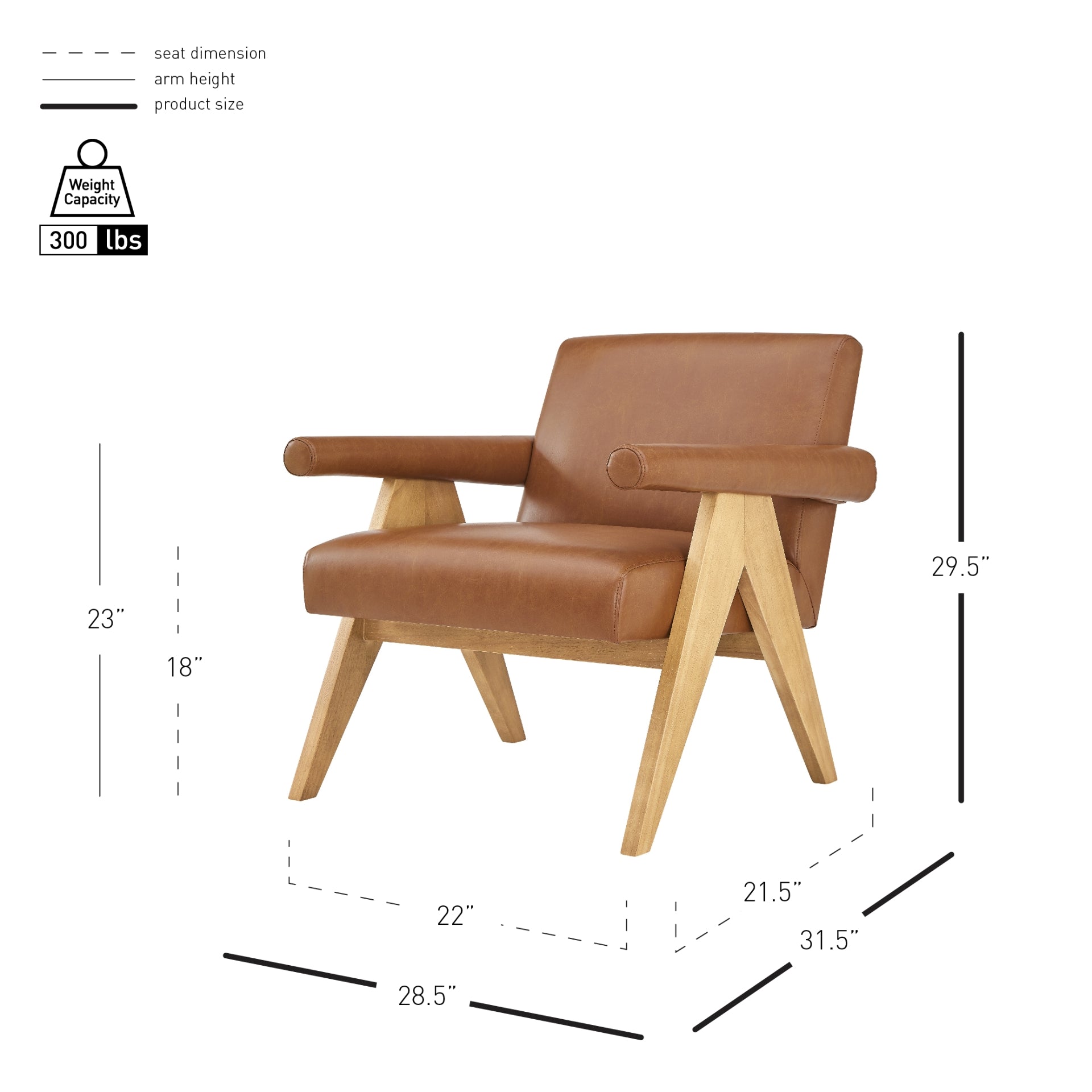 Nixon  Accent Arm Chair - What A Room