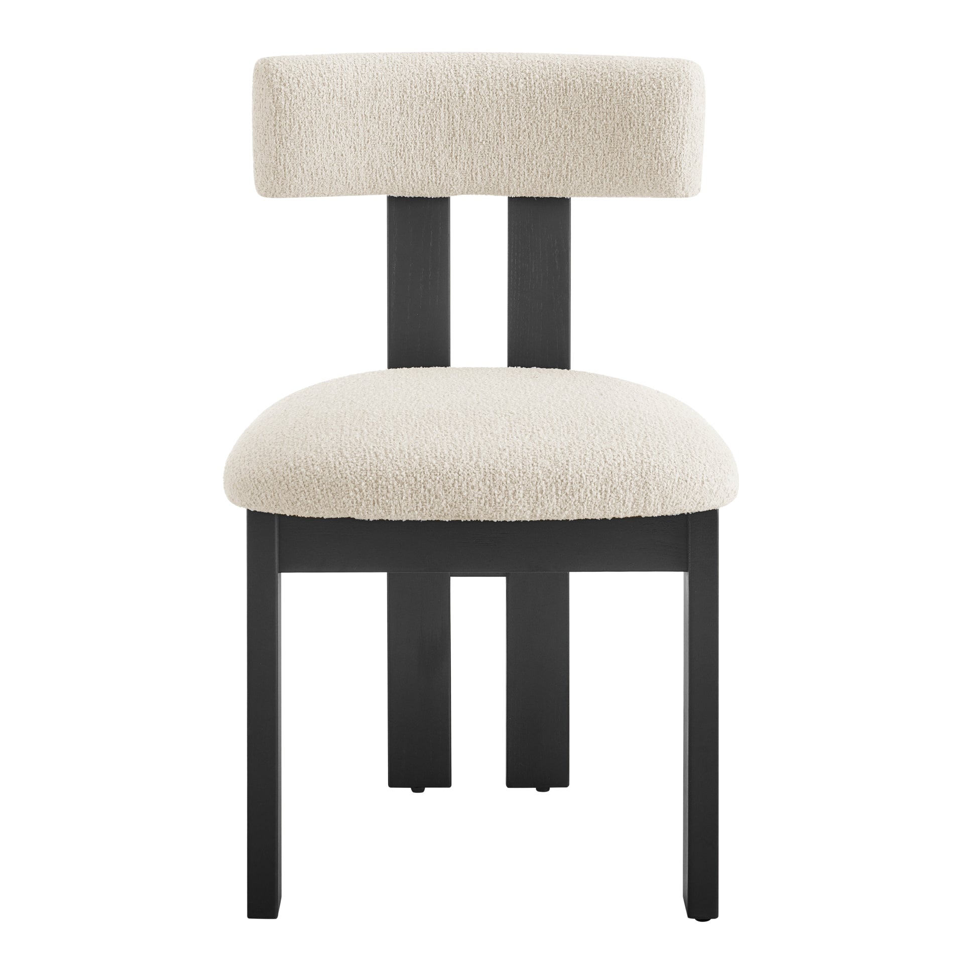 Hailey Boucle Dining Side Chair (Set of 2) - What A Room