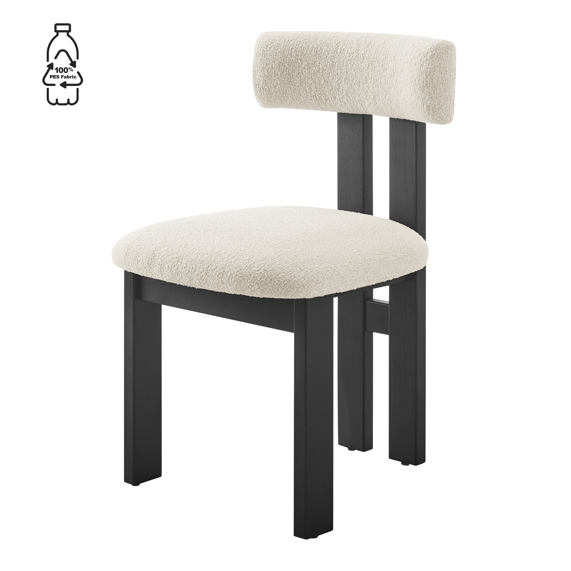 Hailey Boucle Dining Side Chair (Set of 2) - What A Room