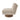 Zenda Fabric Swivel Accent Chair w/ Wooden Base - What A Room