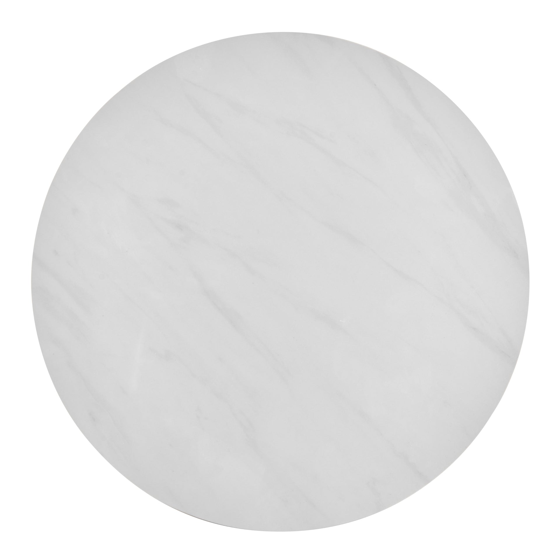 Ingrid Ceramic Top 21.5" Round Side Table - What A Room