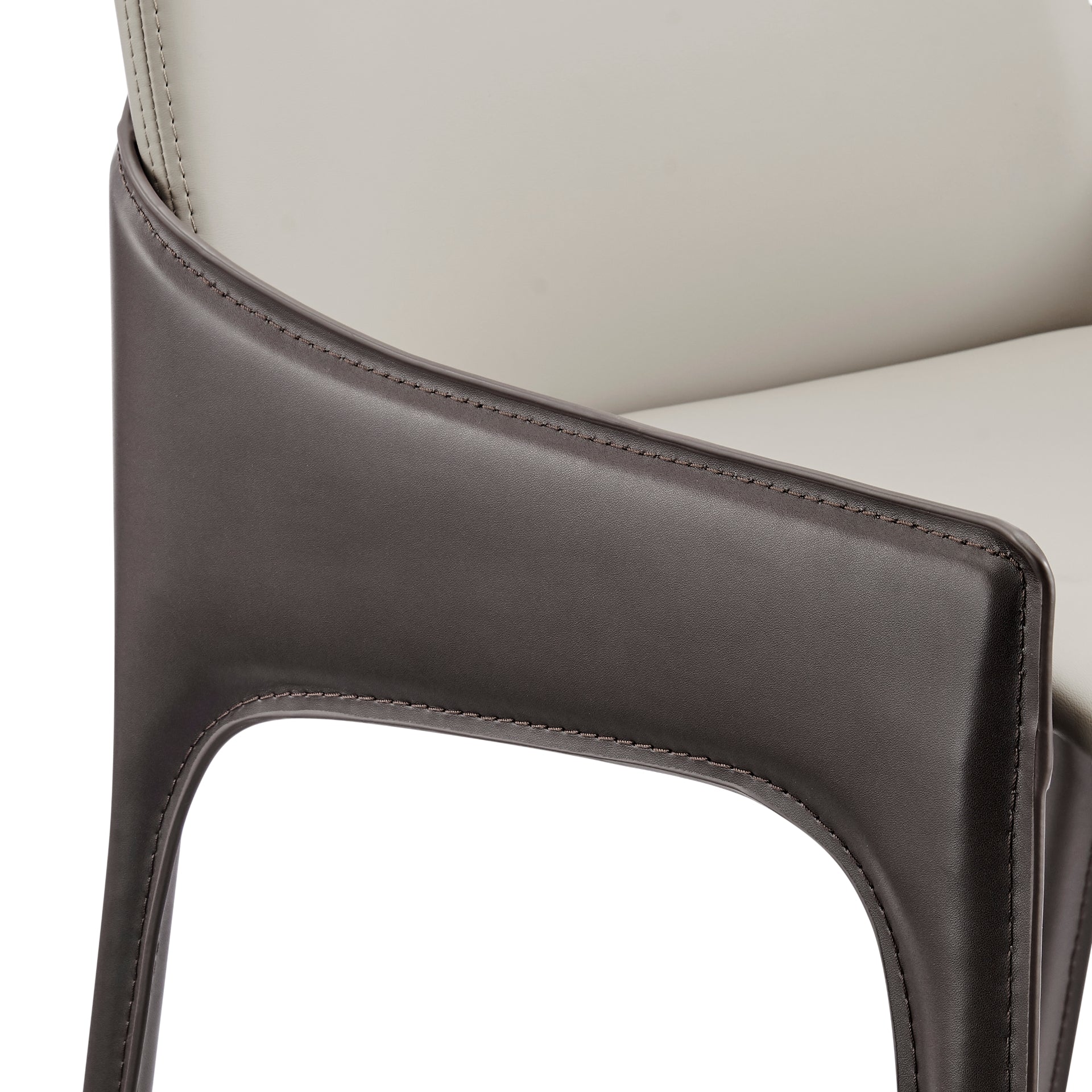 Stella Faux Leather Dining Side Chair (Set of 2) - What A Room