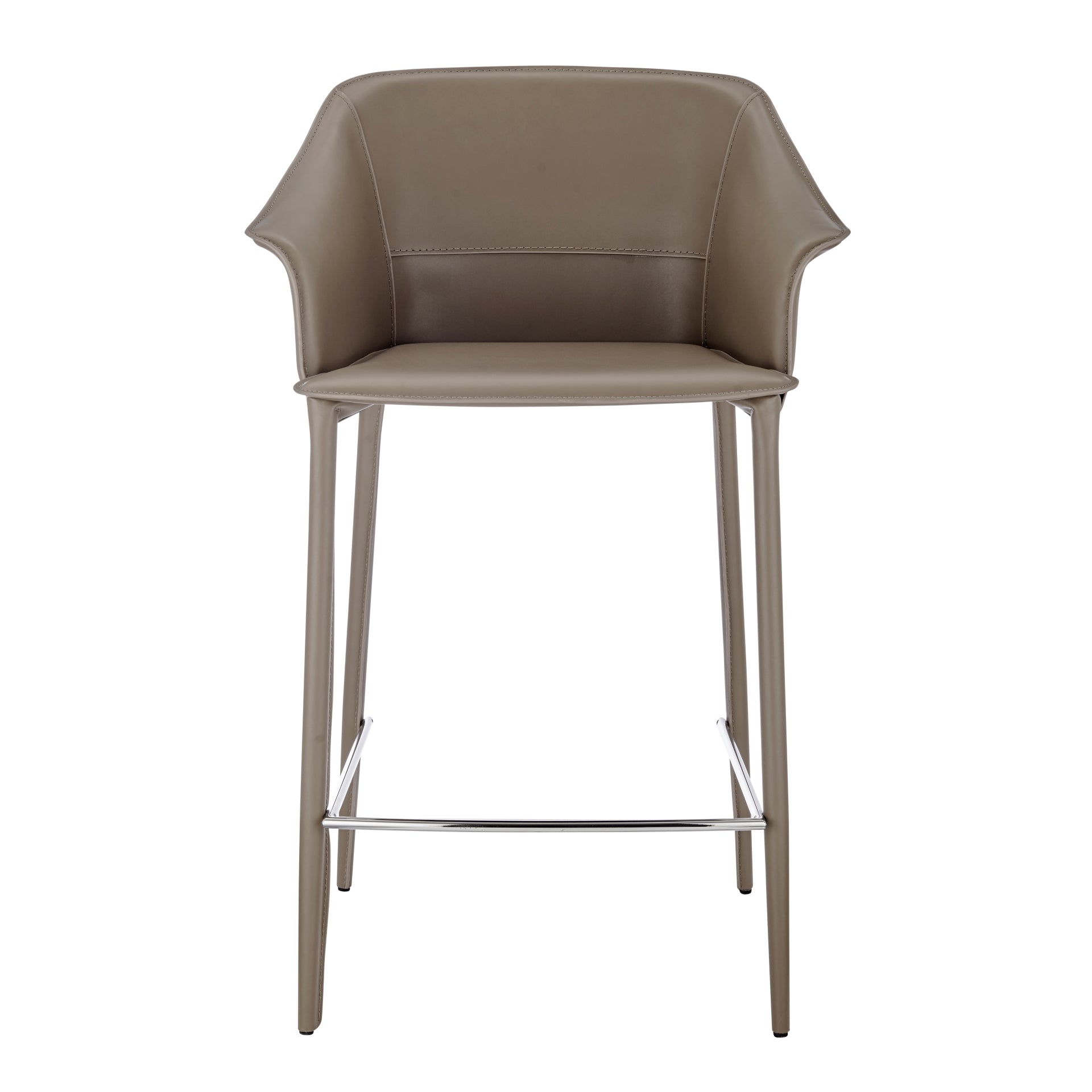 Callie Recycled Leather Counter Stool - What A Room