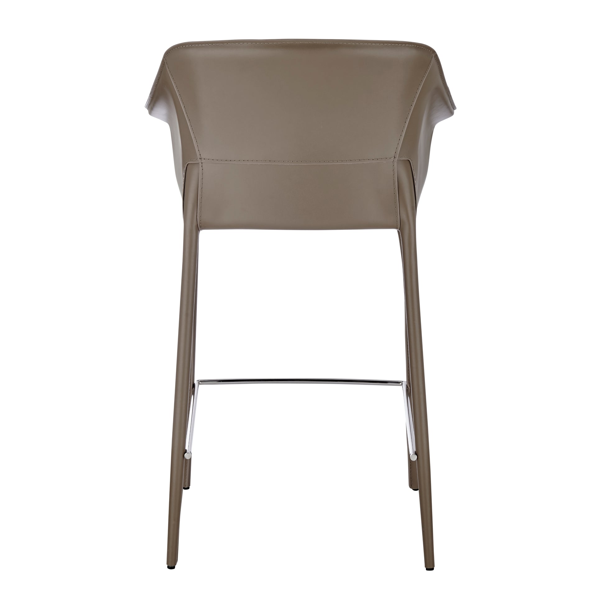 Callie Recycled Leather Counter Stool - What A Room