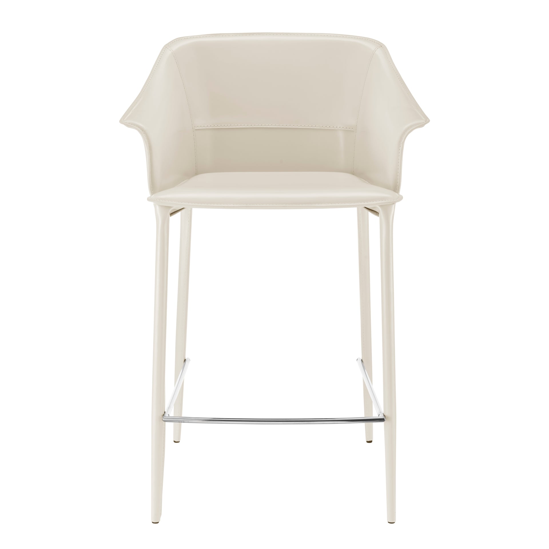 Callie Recycled Leather Counter Stool - What A Room