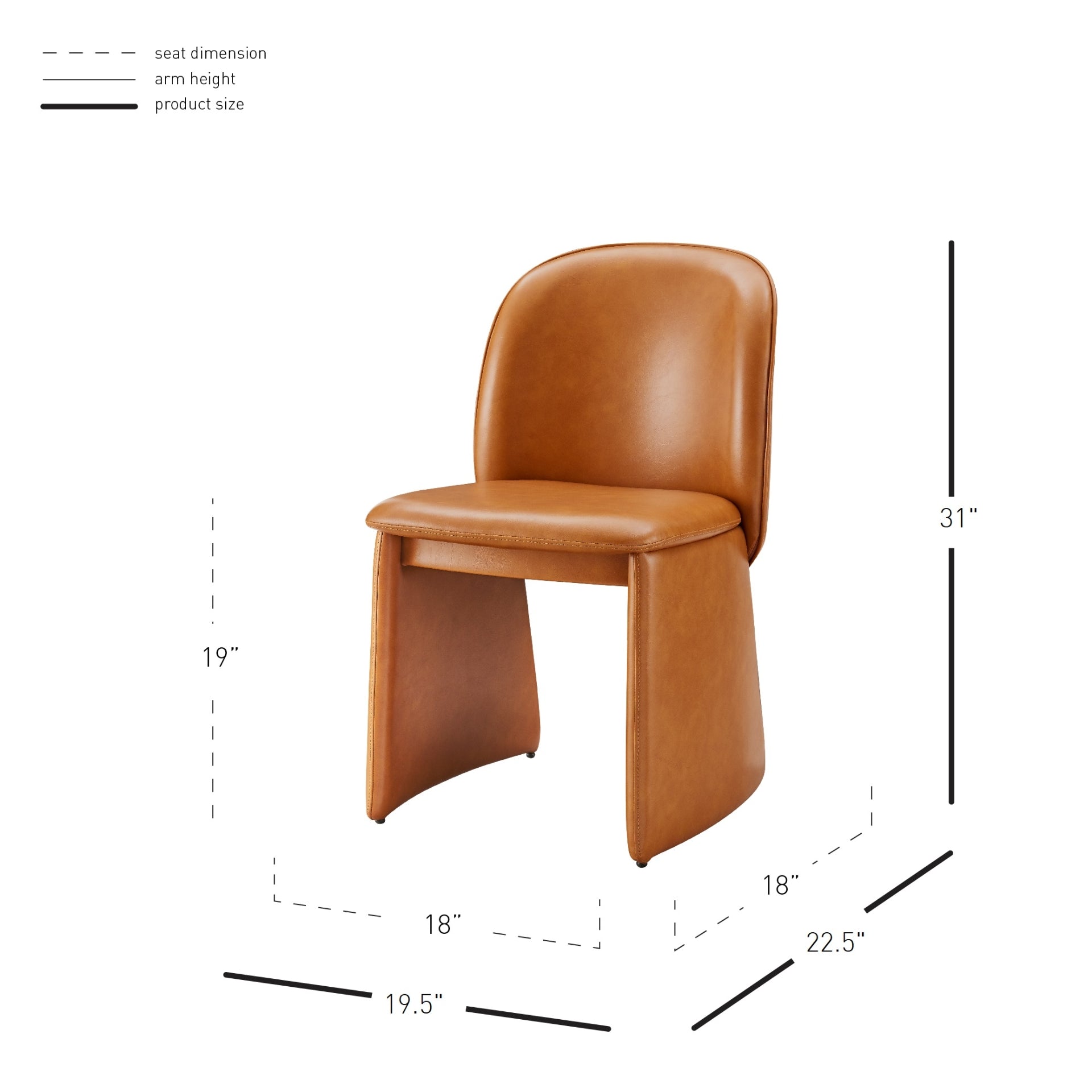 Shelby  Dining Side Chair (Set of 2) - What A Room