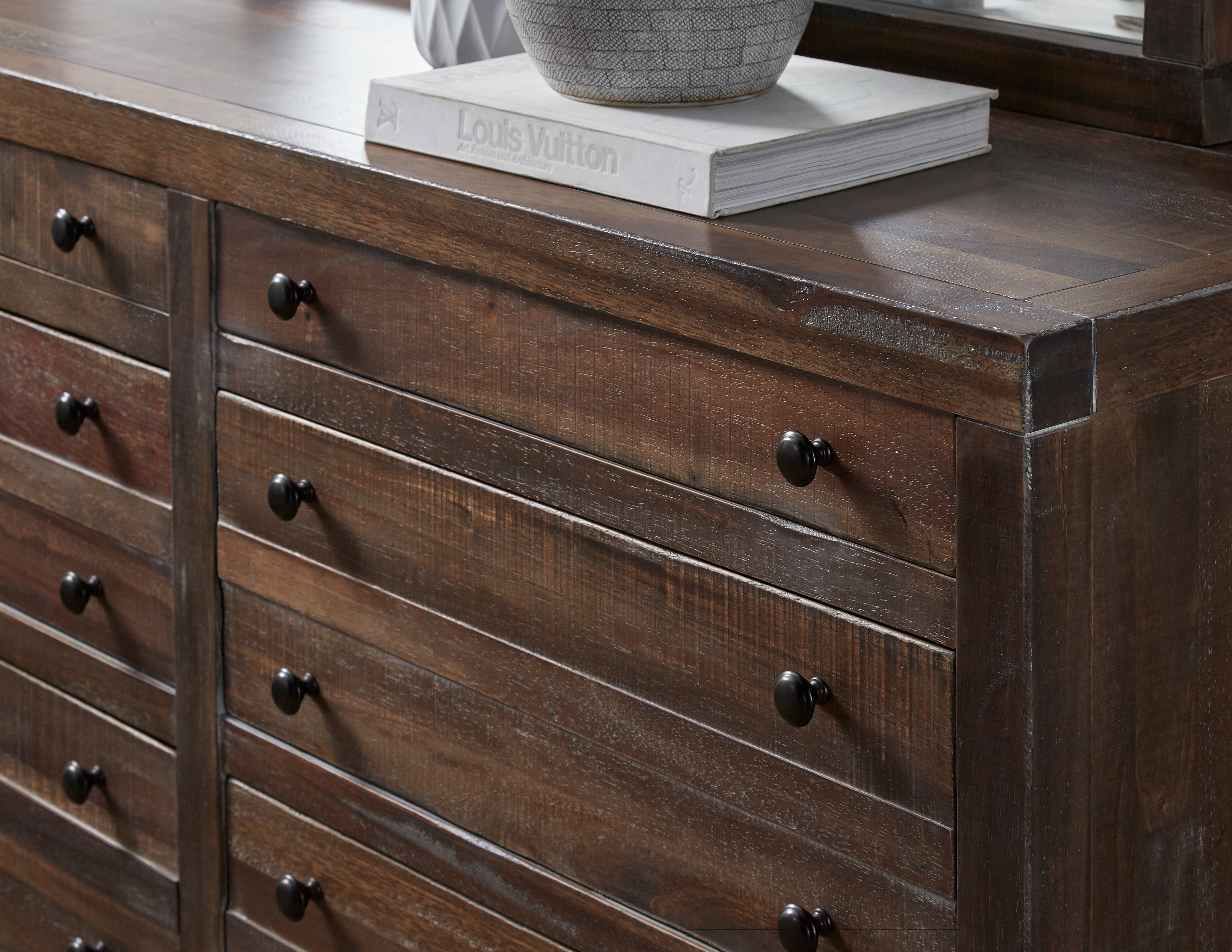 Townsend Eight Drawer Solid Wood Dresser in Java - What A Room