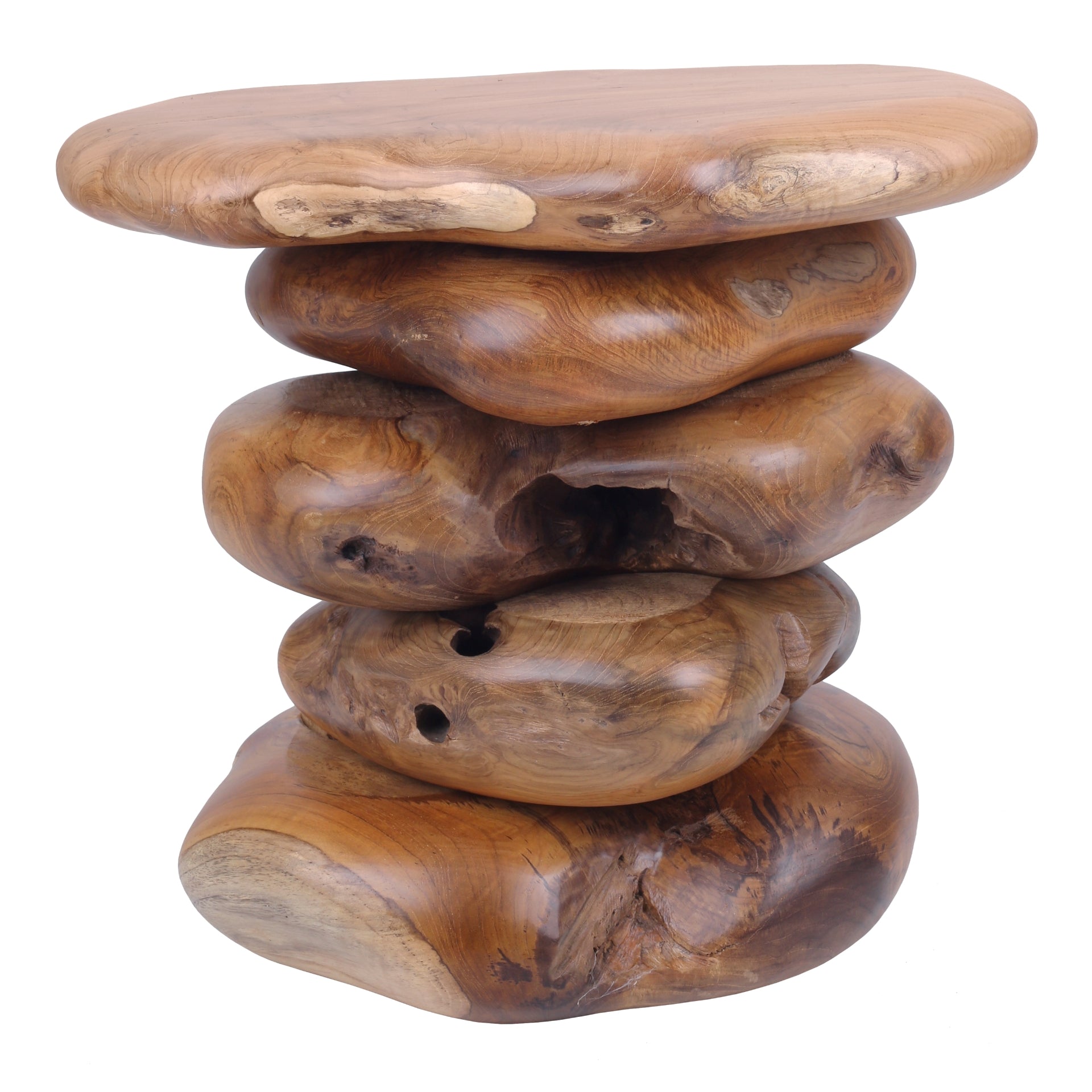 Katniss Reclaimed Teak Side/ End Table - What A Room