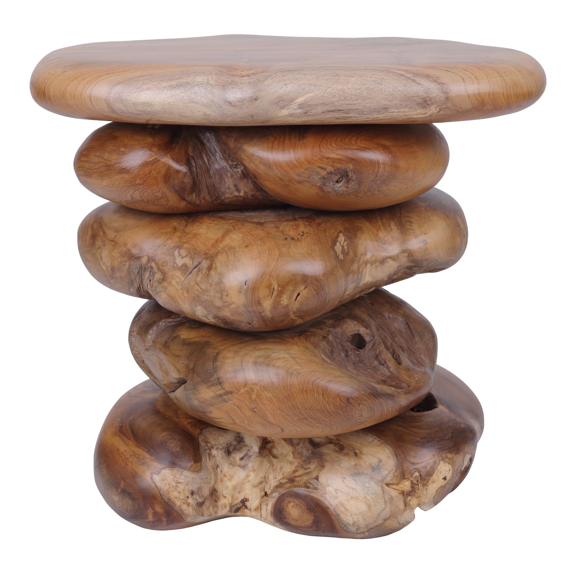 Katniss Reclaimed Teak Side/ End Table - What A Room