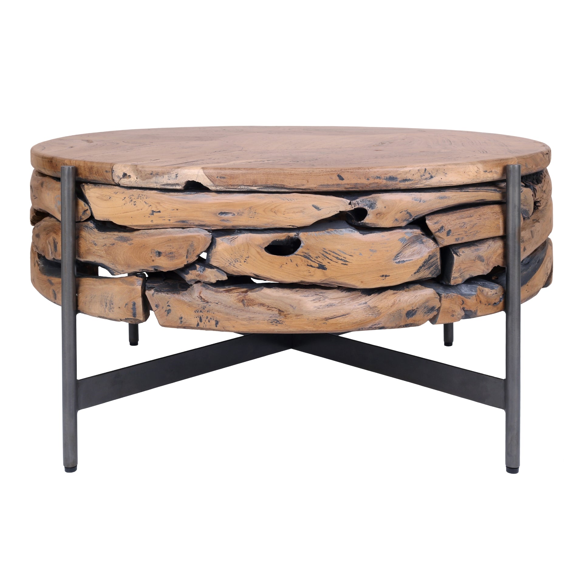 Bardo  Reclaimed Teak Coffee Table - What A Room