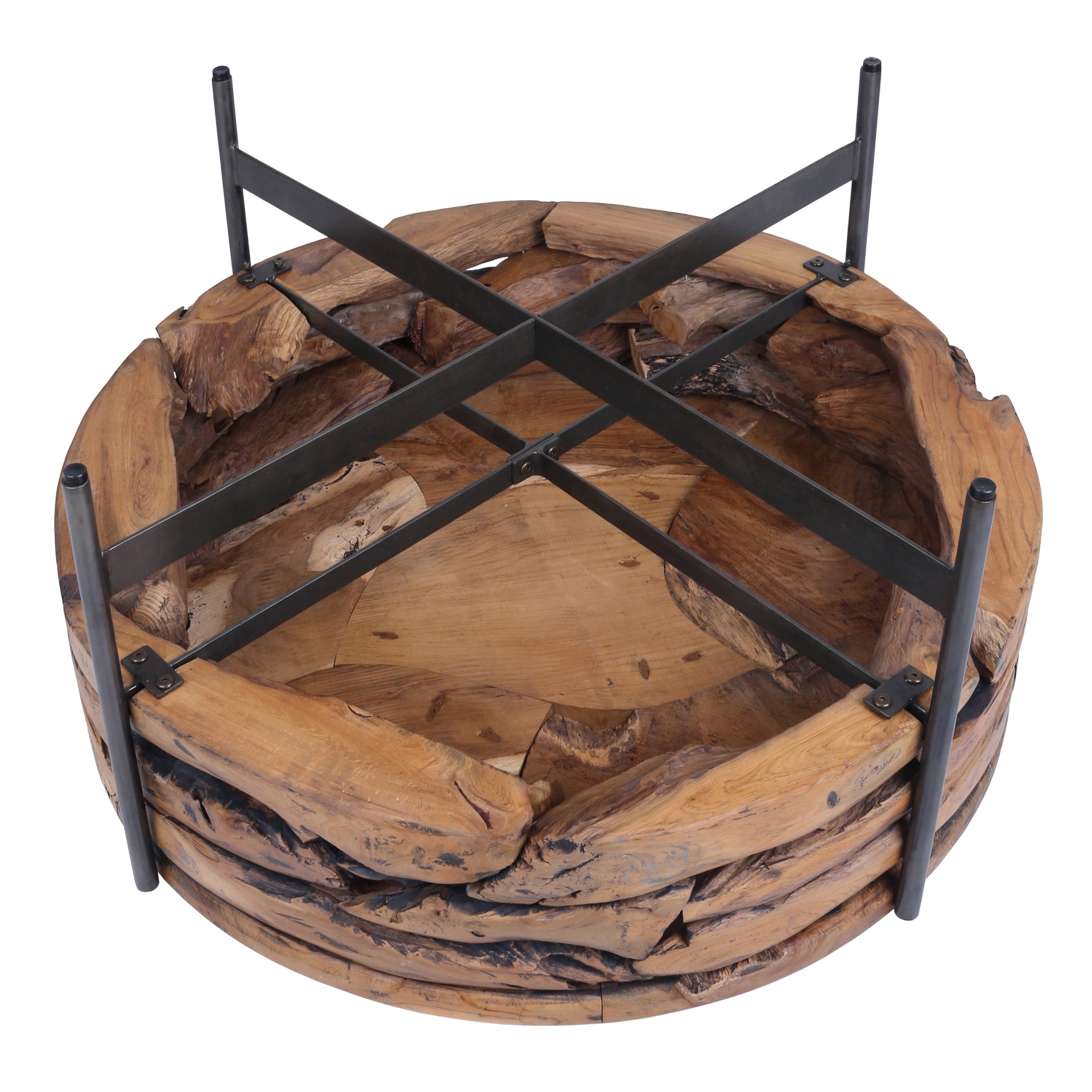 Bardo  Reclaimed Teak Coffee Table - What A Room