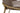 Doheny Leather Upholstered Metal Leg Dining Chair in Boots and Brass (Set of 2) - What A Room
