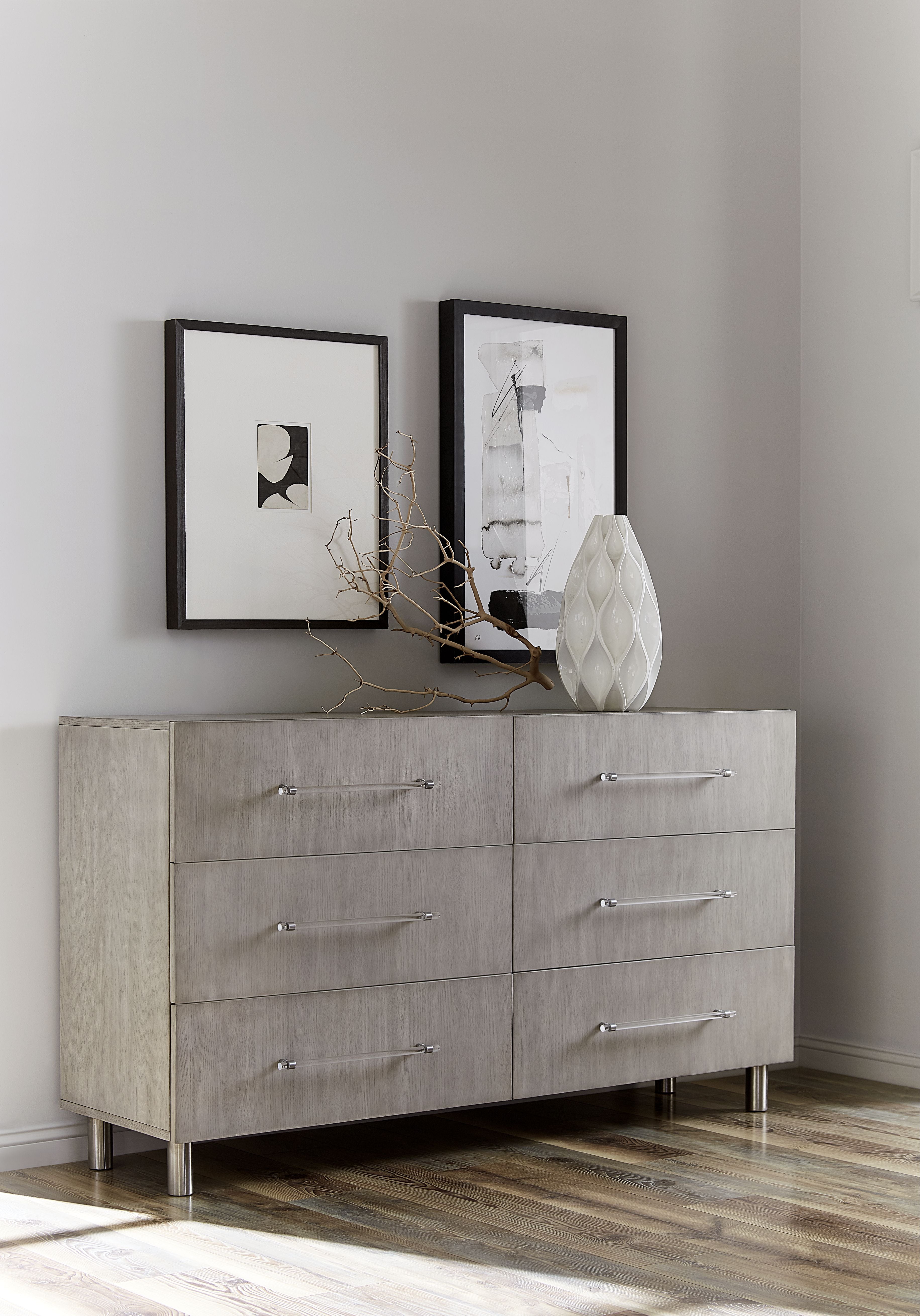 Argento Dresser in Misty Grey - What A Room
