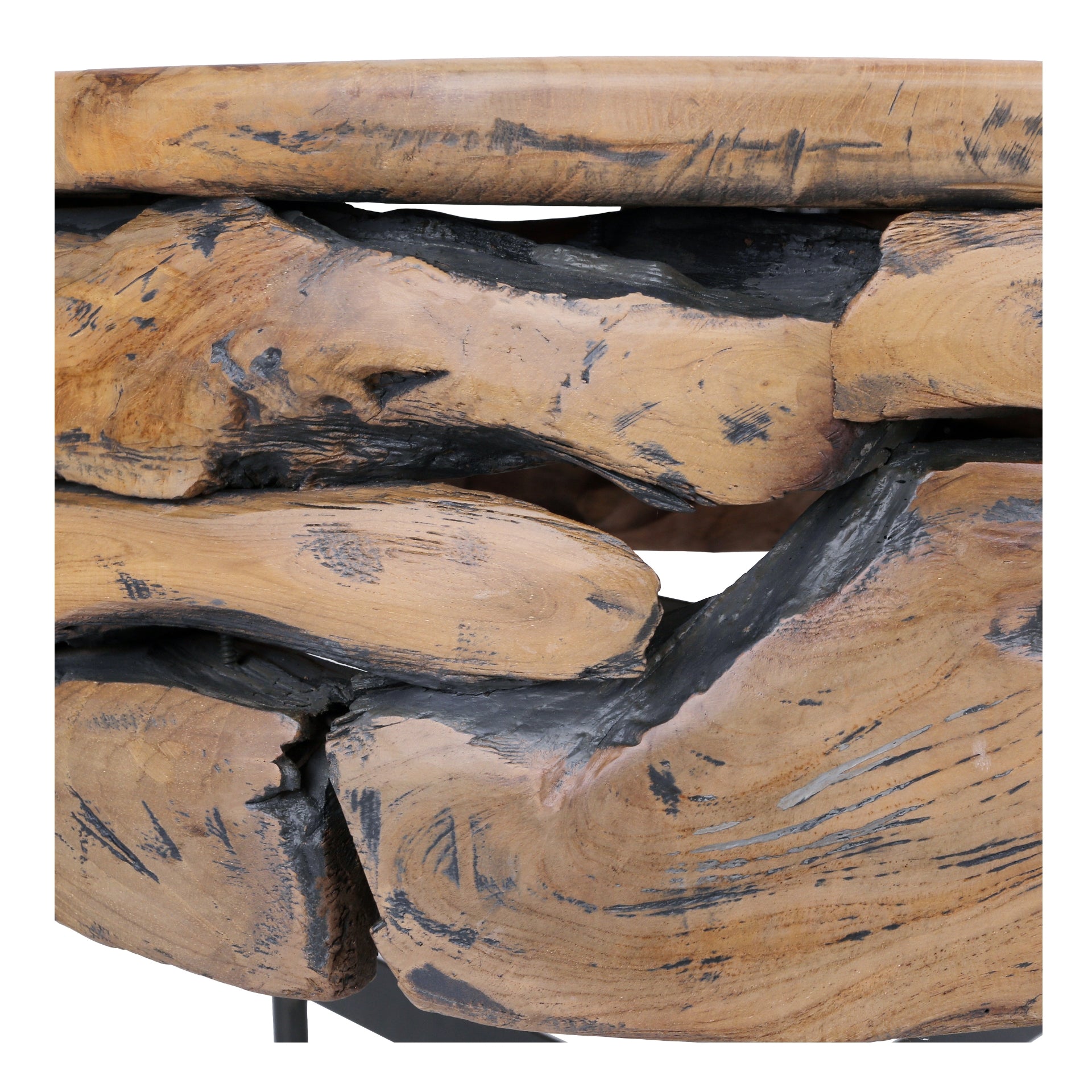 Bardo  Reclaimed Teak Side/ End Table - What A Room