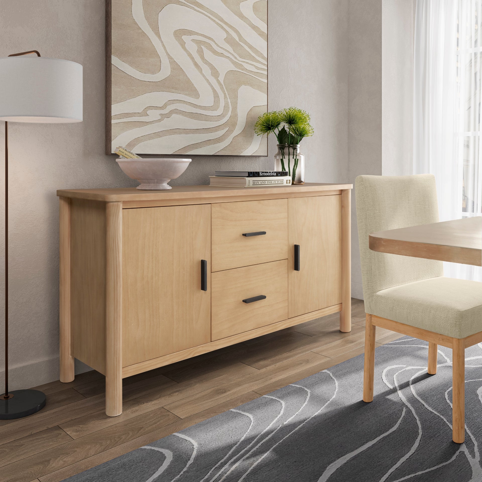 Bloomfield Sideboard 2 Drawers + 2 Doors - What A Room