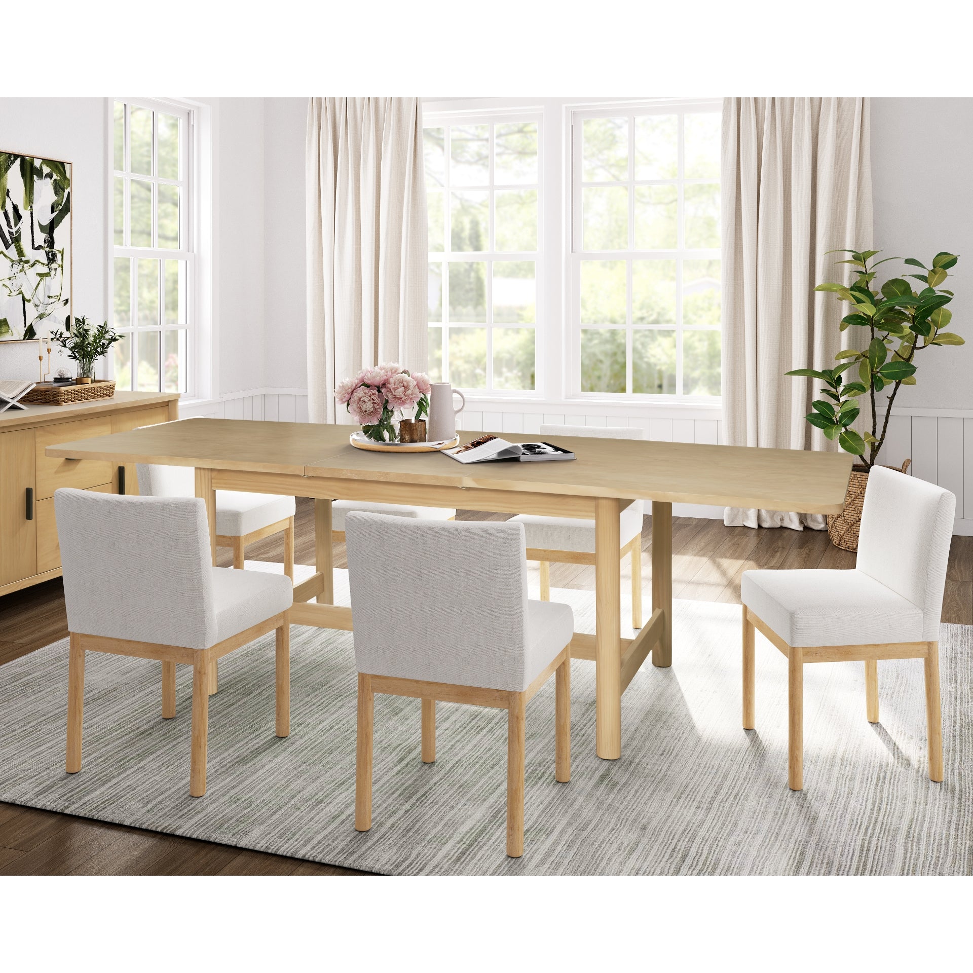Bloomfield  Butterfly Dining Table w/ 20" Ext - What A Room