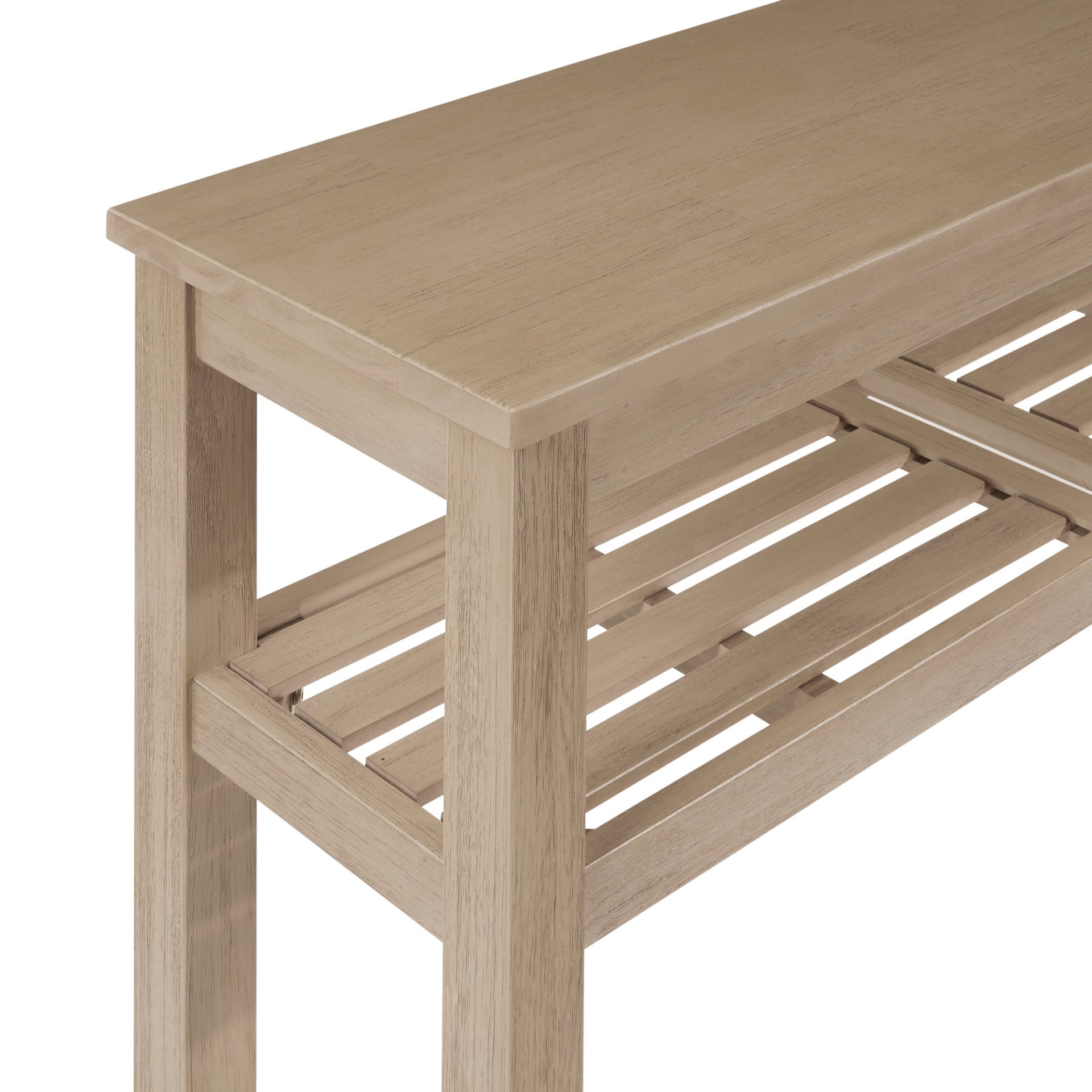 Tiburon  Console Table w/ Shelf - What A Room