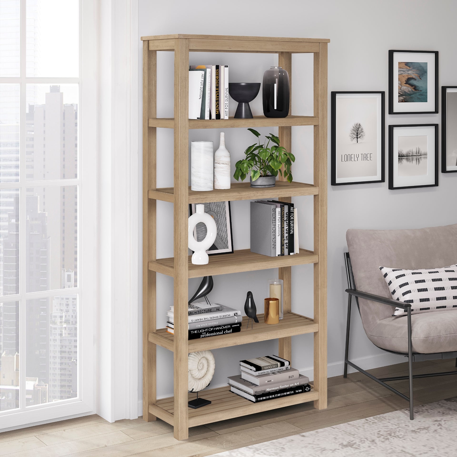 Tiburon  Book Shelf - What A Room