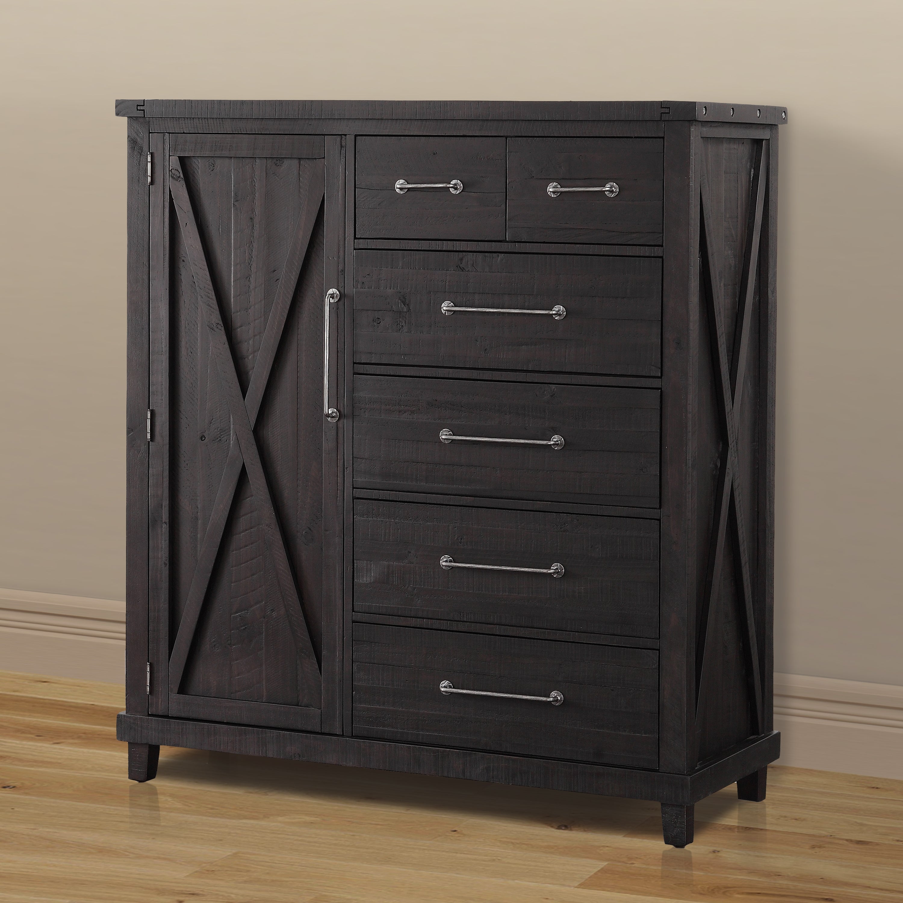 Yosemite Solid Wood Gentleman's Chest in Cafe - What A Room