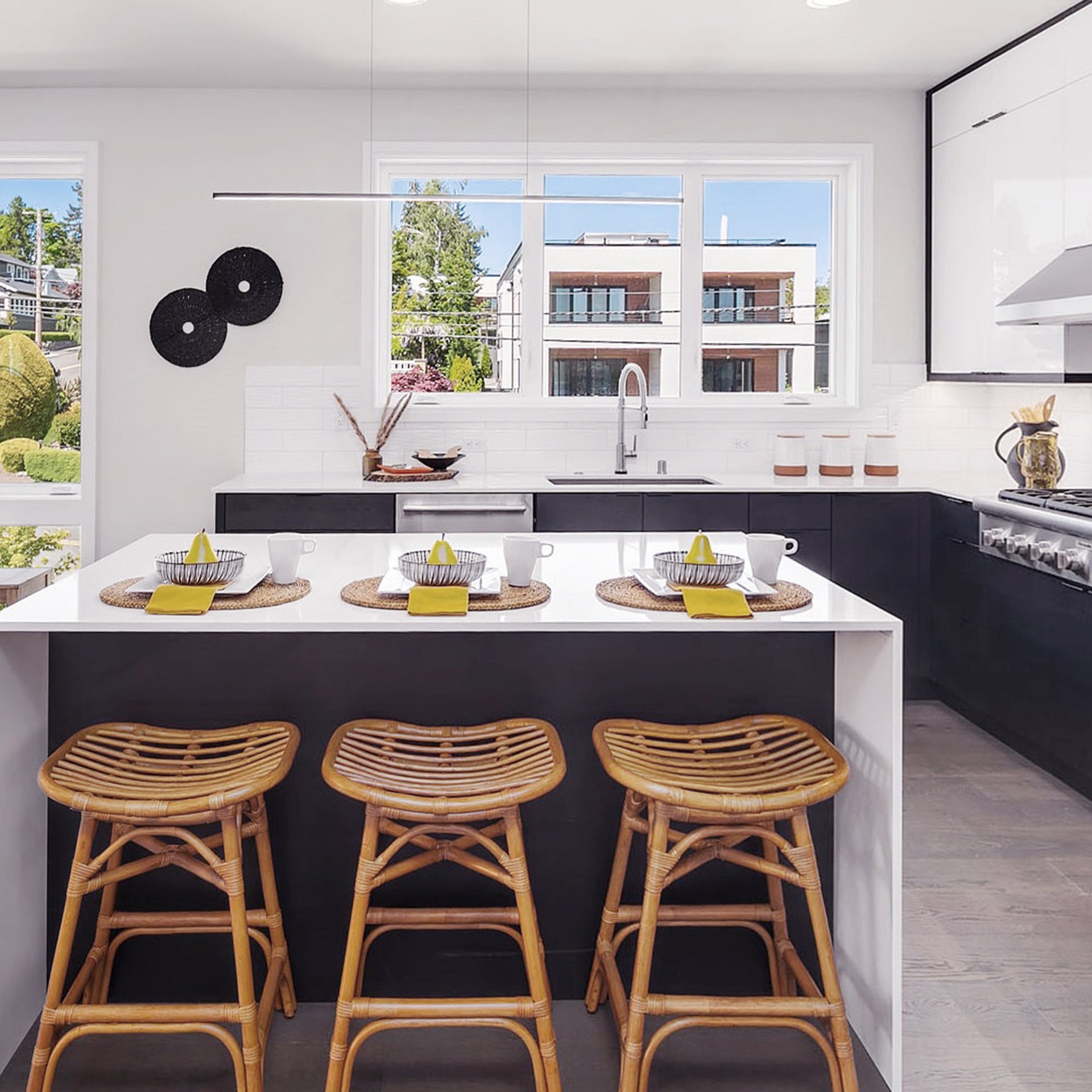 Damara Rattan Counter Stool - What A Room