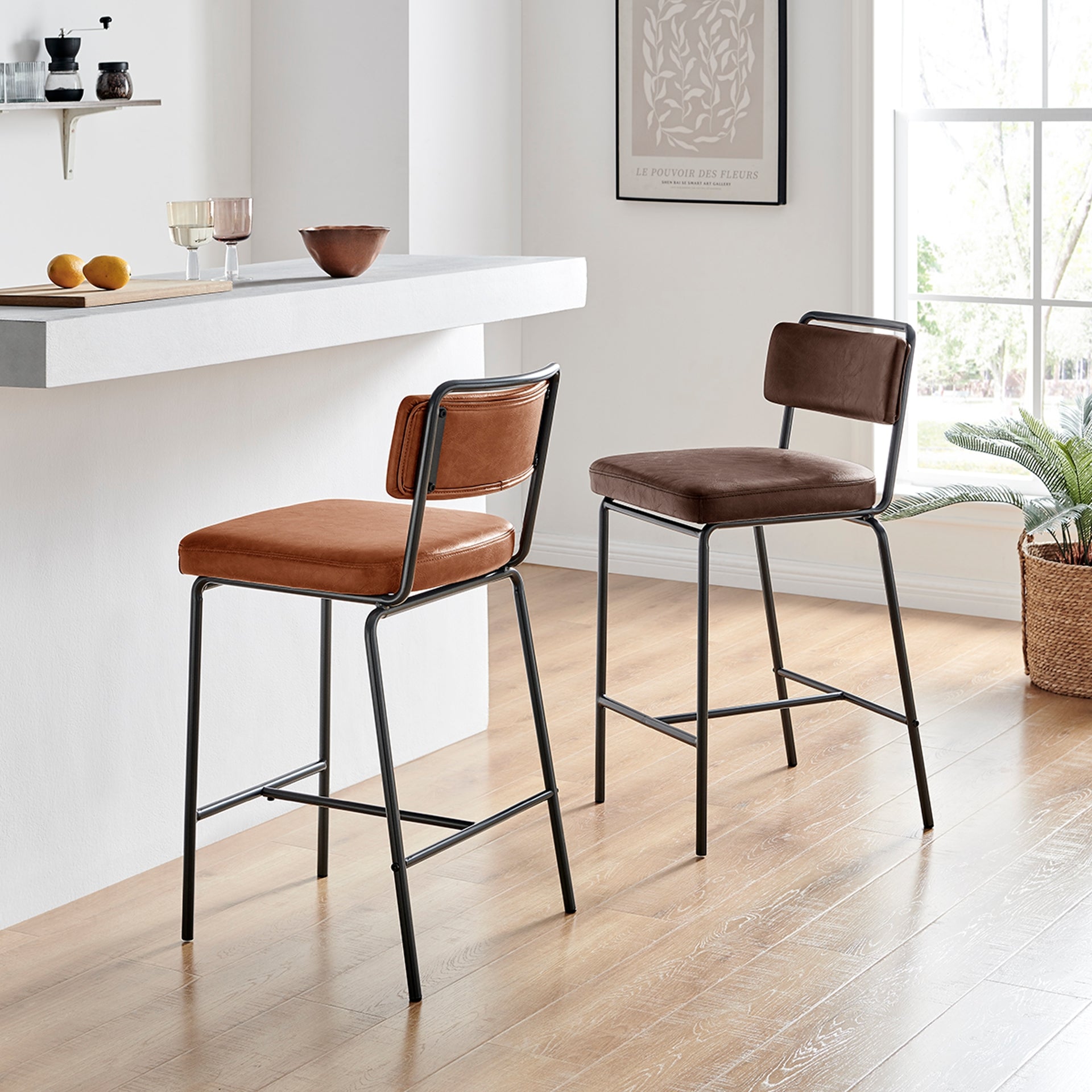 Zander   Counter Stool (Set of 4) - What A Room