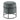 Ophelia Velvet Round Ottoman - What A Room