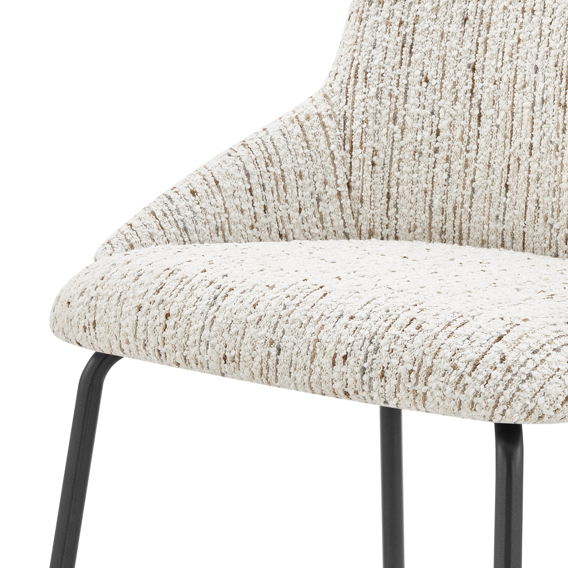 Katrisa  Fabric Dining Side Chair (Set of 2) - What A Room