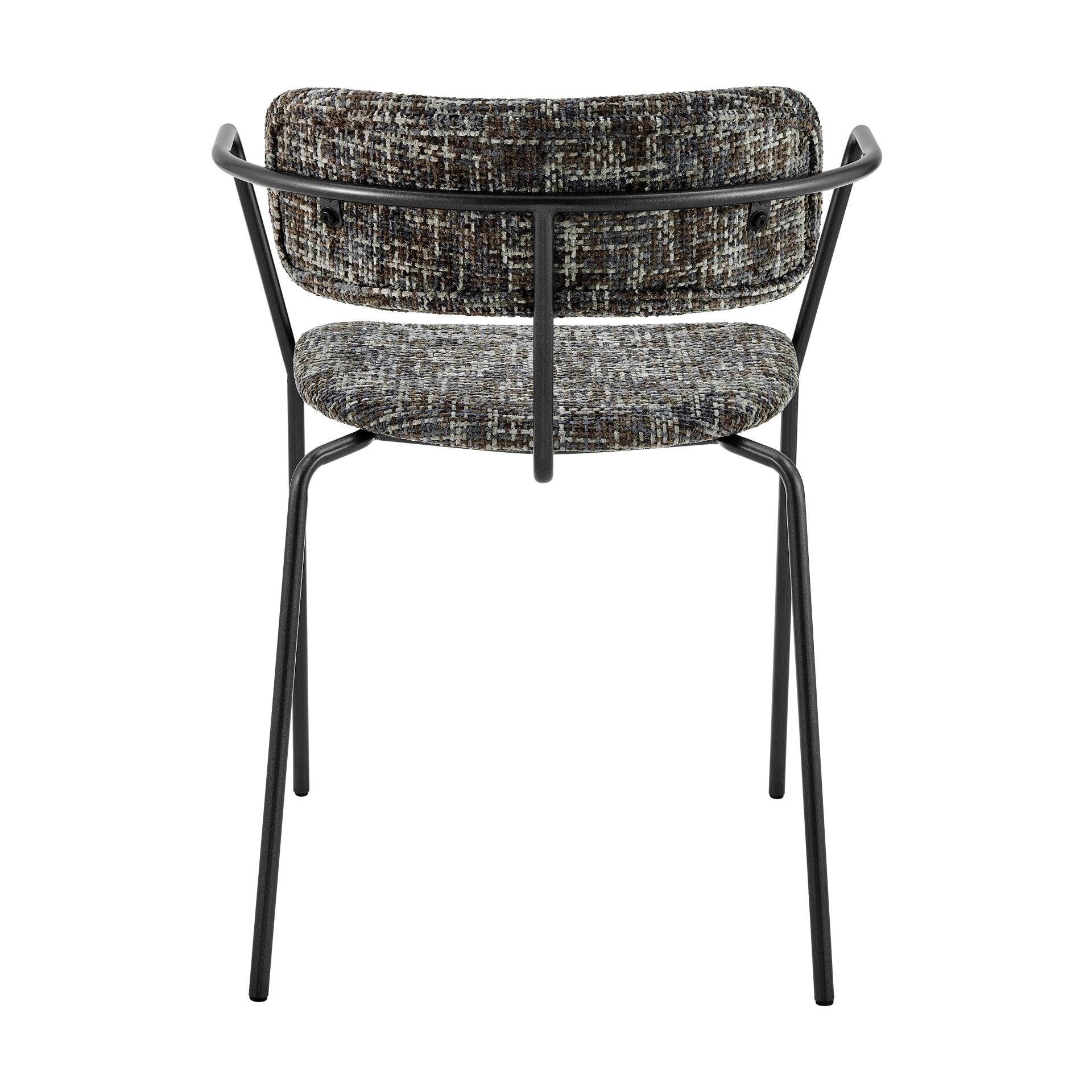 Alivia  Fabric Dining Side Arm Chair (Set of 2) - What A Room