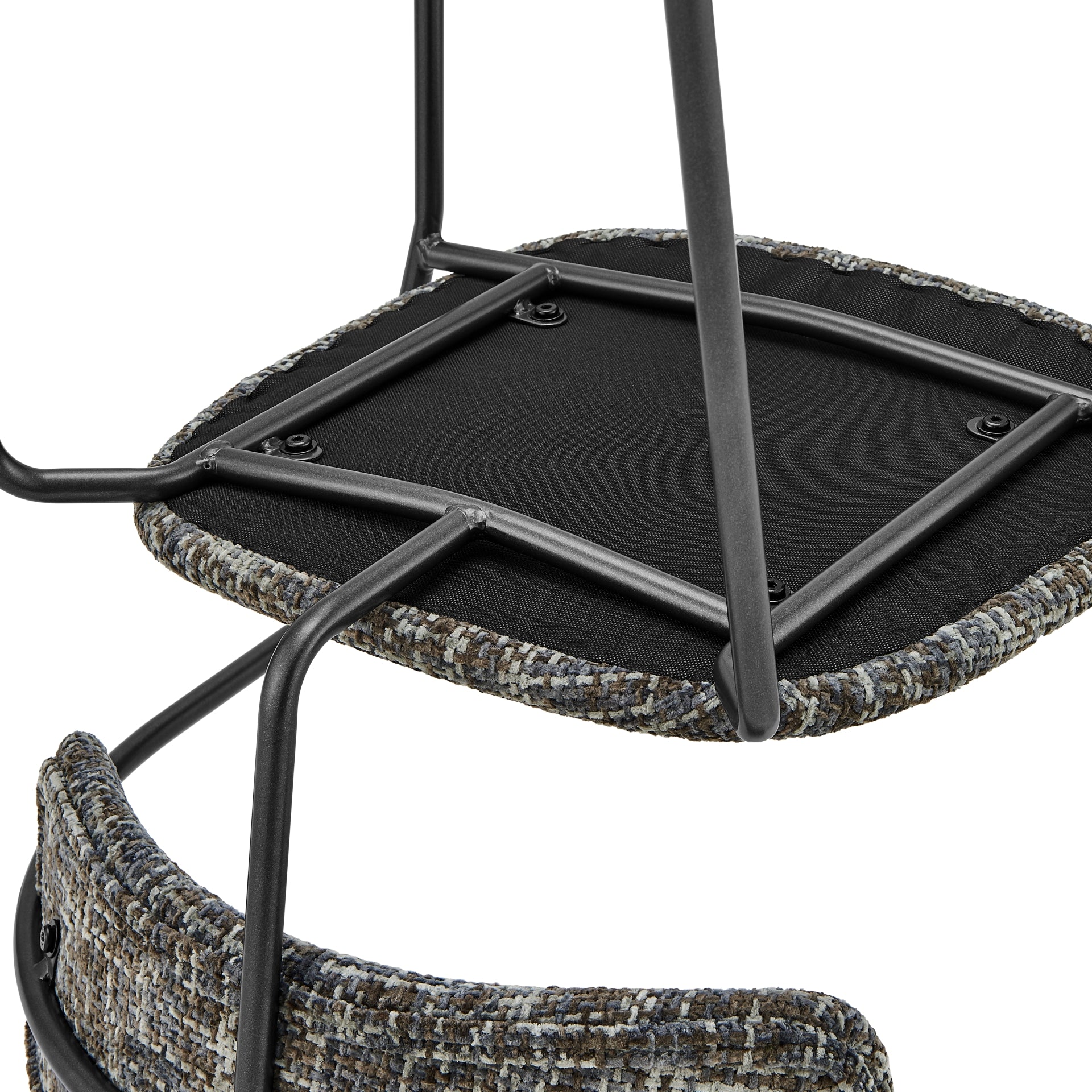 Alivia  Fabric Dining Side Arm Chair (Set of 2) - What A Room