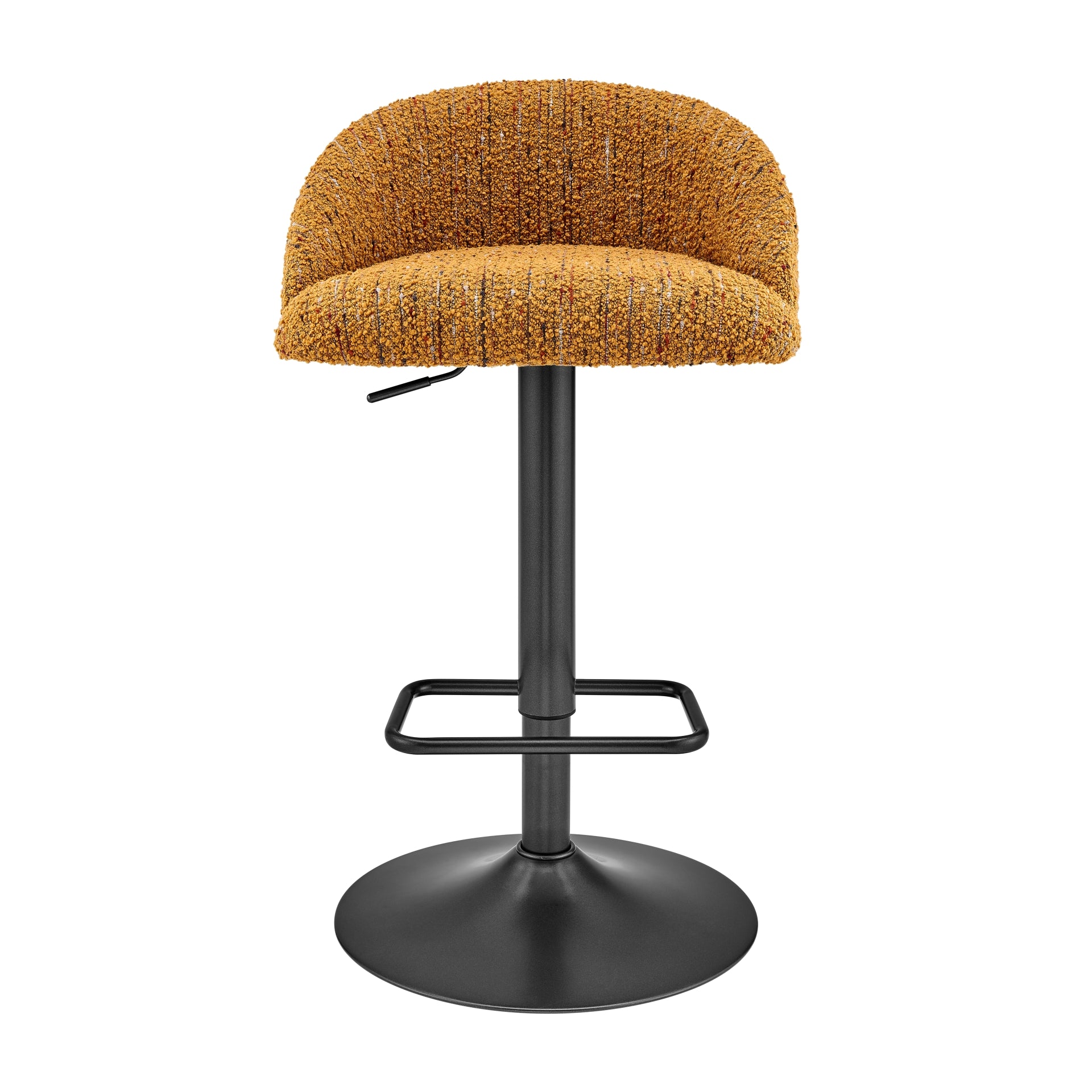 Jorrell  Fabric Gaslift Swivel Bar Stool (Set of 2) - What A Room