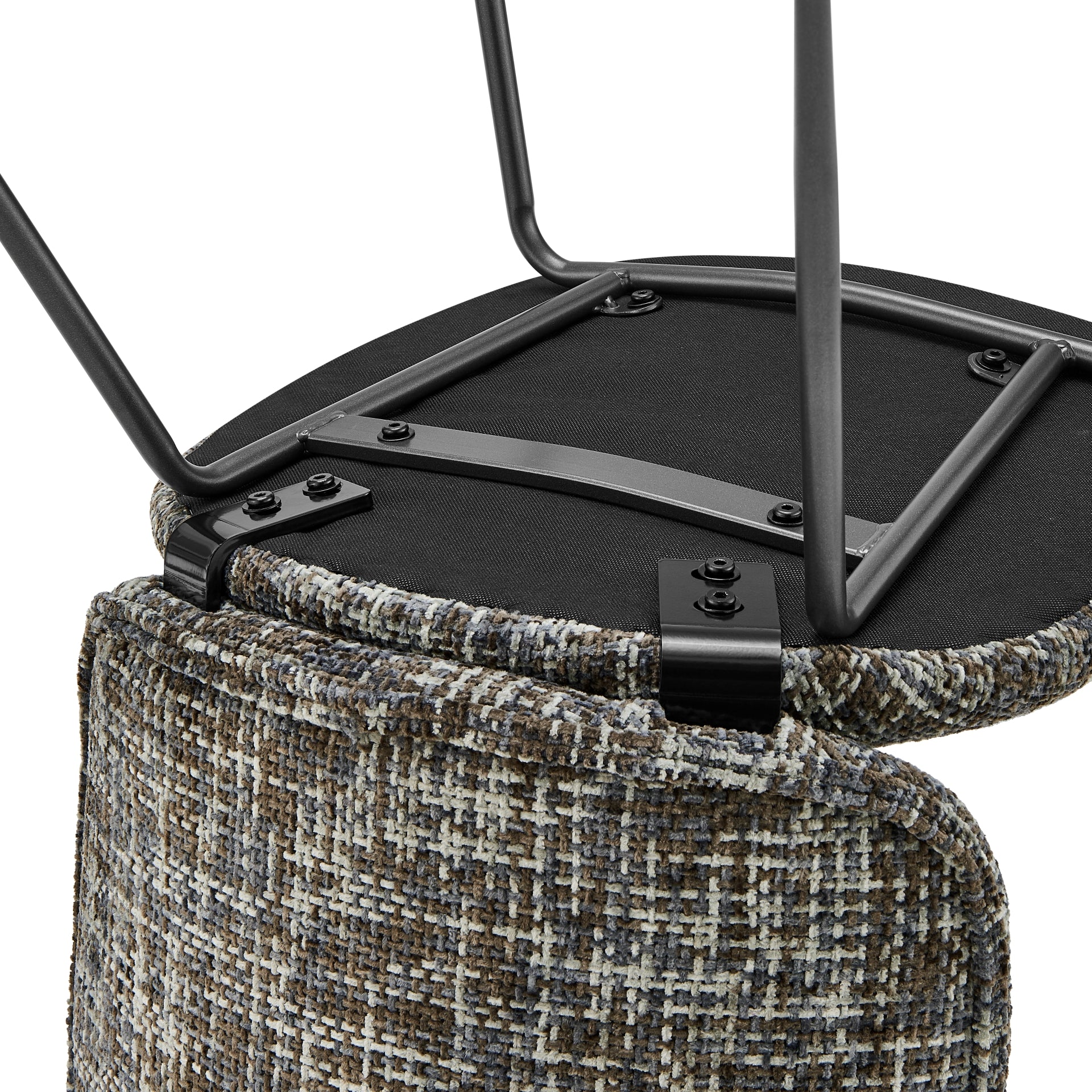 Nisha  Fabric Dining Side Chair (Set of 2) - What A Room