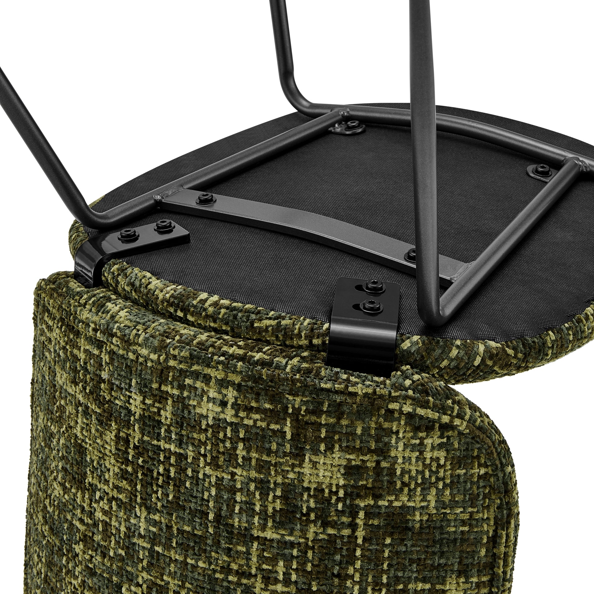 Nisha  Fabric Dining Side Chair (Set of 2) - What A Room