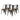 Brian Metal Dining Side Chair Wood Seat (Set of 4) - What A Room