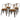 Brian Metal Dining Side Chair Wood Seat (Set of 4) - What A Room