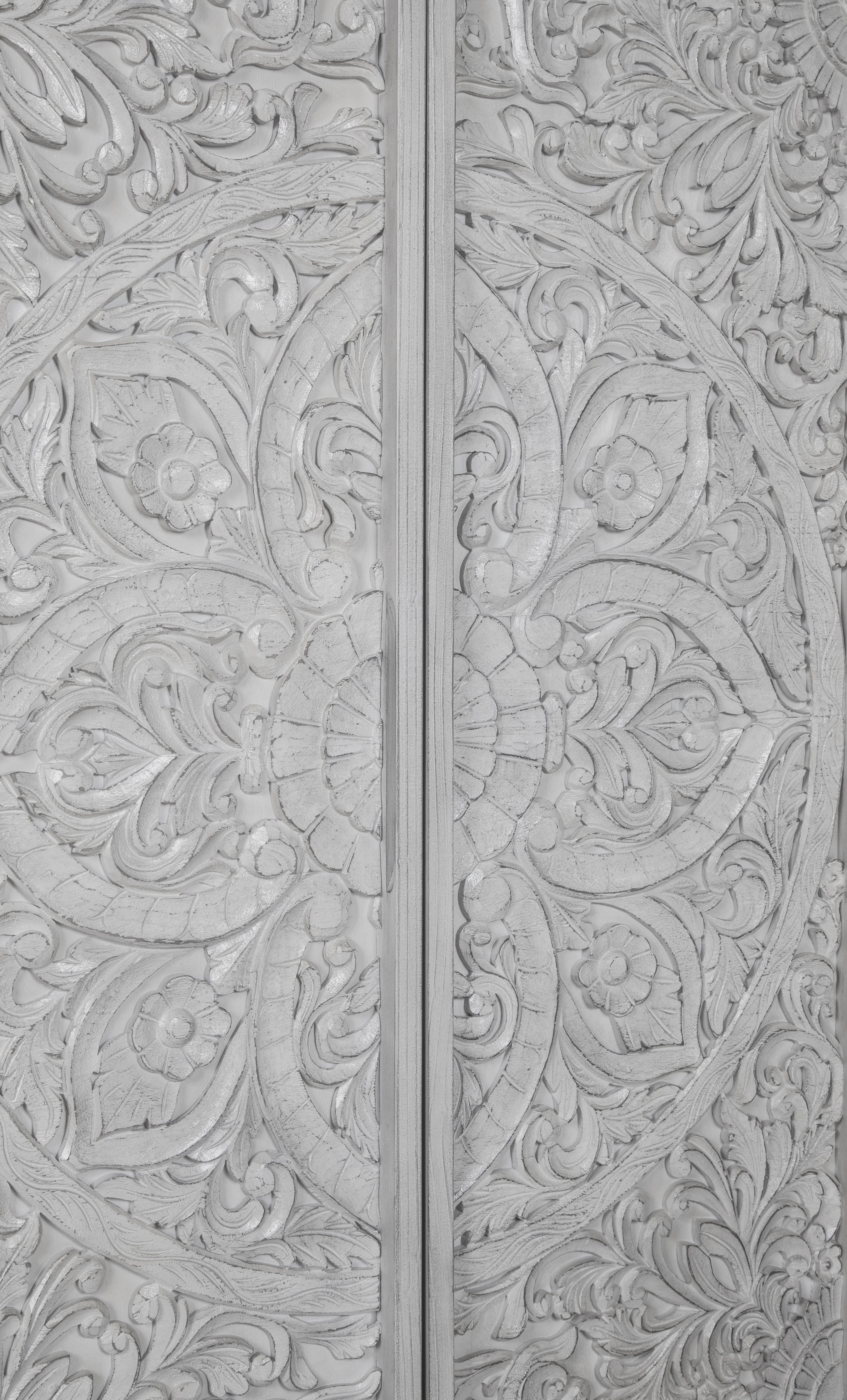 Boho Chic Wardrobe Chest in Washed White - What A Room